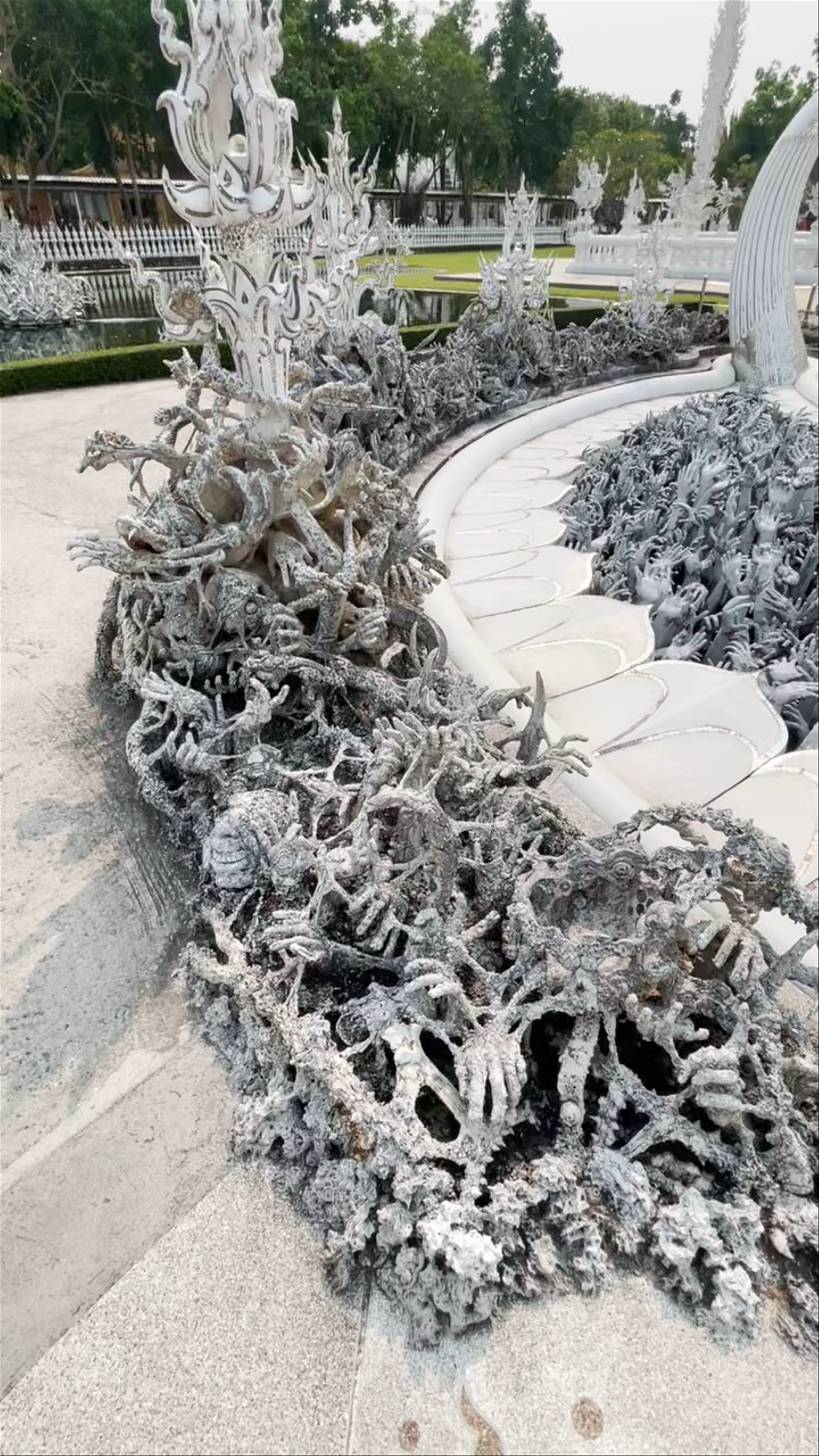 Wat Rong Khun - The White Temple: Surreal Spiritual Art in Chiang Rai, Thailand
