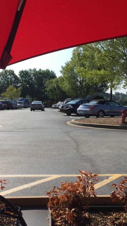 Eggs Up Grill - Outdoor seating with large umbrellas - Breakfast & Brunch Near Me - Anderson, South Carolina