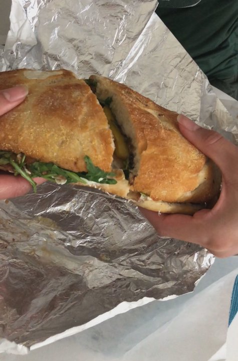 MozzLab - Grilled Chicken Hot Panino - Cheese Shops Near Me - Brooklyn, New York