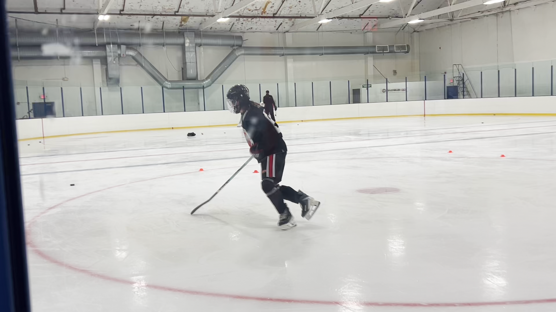 Nolan Lenhart's Impressive Skating Drills with Besa Hockey