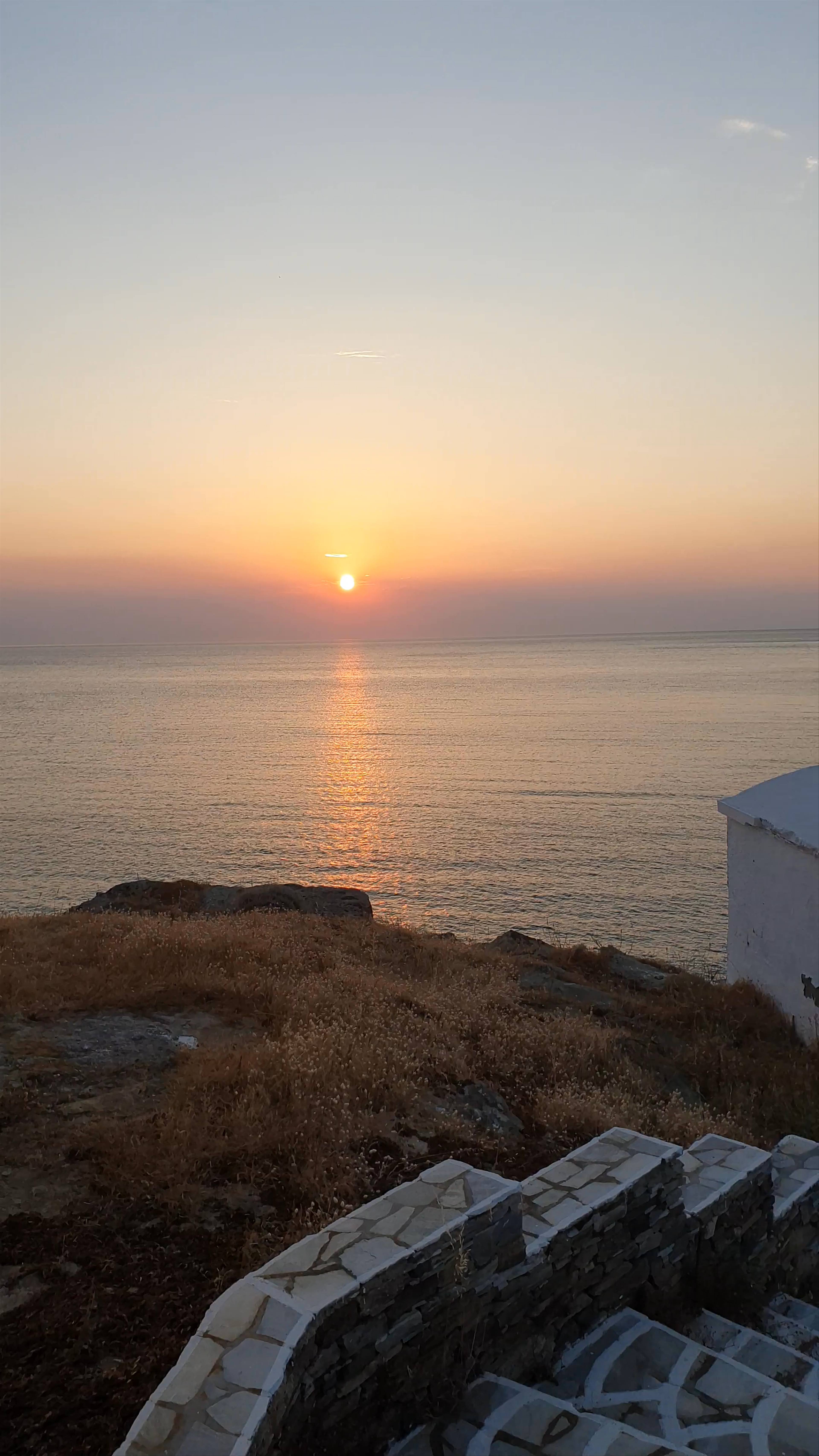 Sunset Serenity at Panagia Flampouriani, Flampouria, Greece