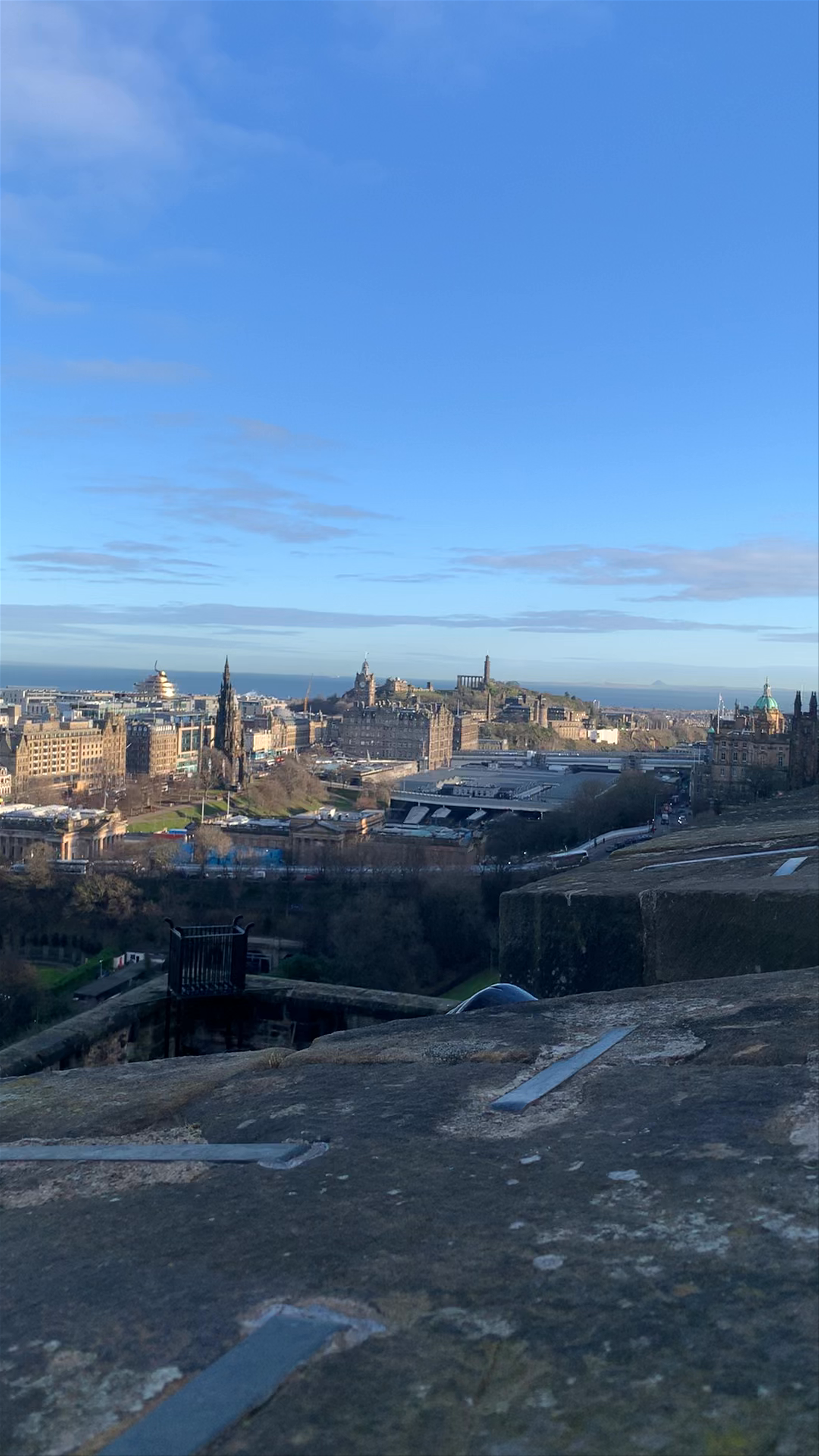 Edinburgh Castle: Majestic Panorama Over Historic Edinburgh