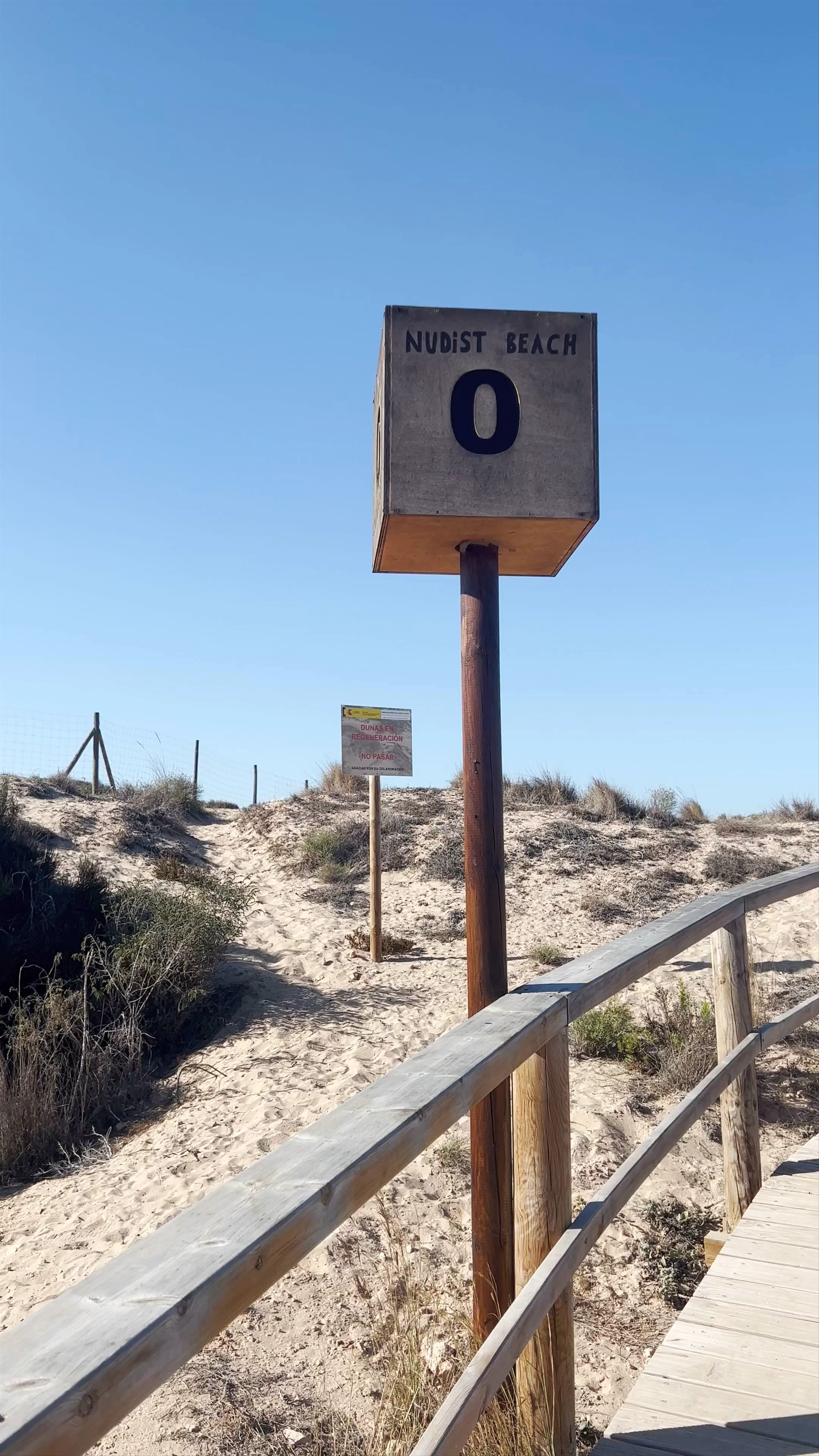 Playa naturista del Carabassí