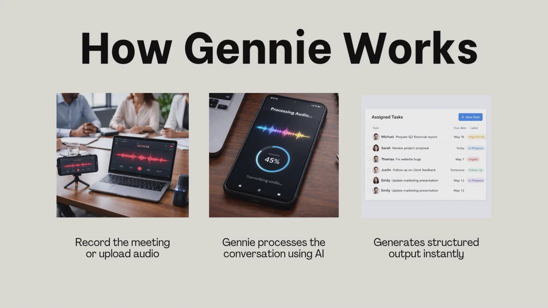 Gennie - AI-Powered Voice Agent image 1