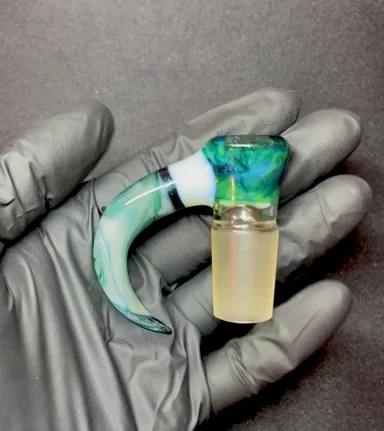 Preview pic of Heavy B. Leprechaun/Sea slime/Glopal/Satin White chaos 18mm slide