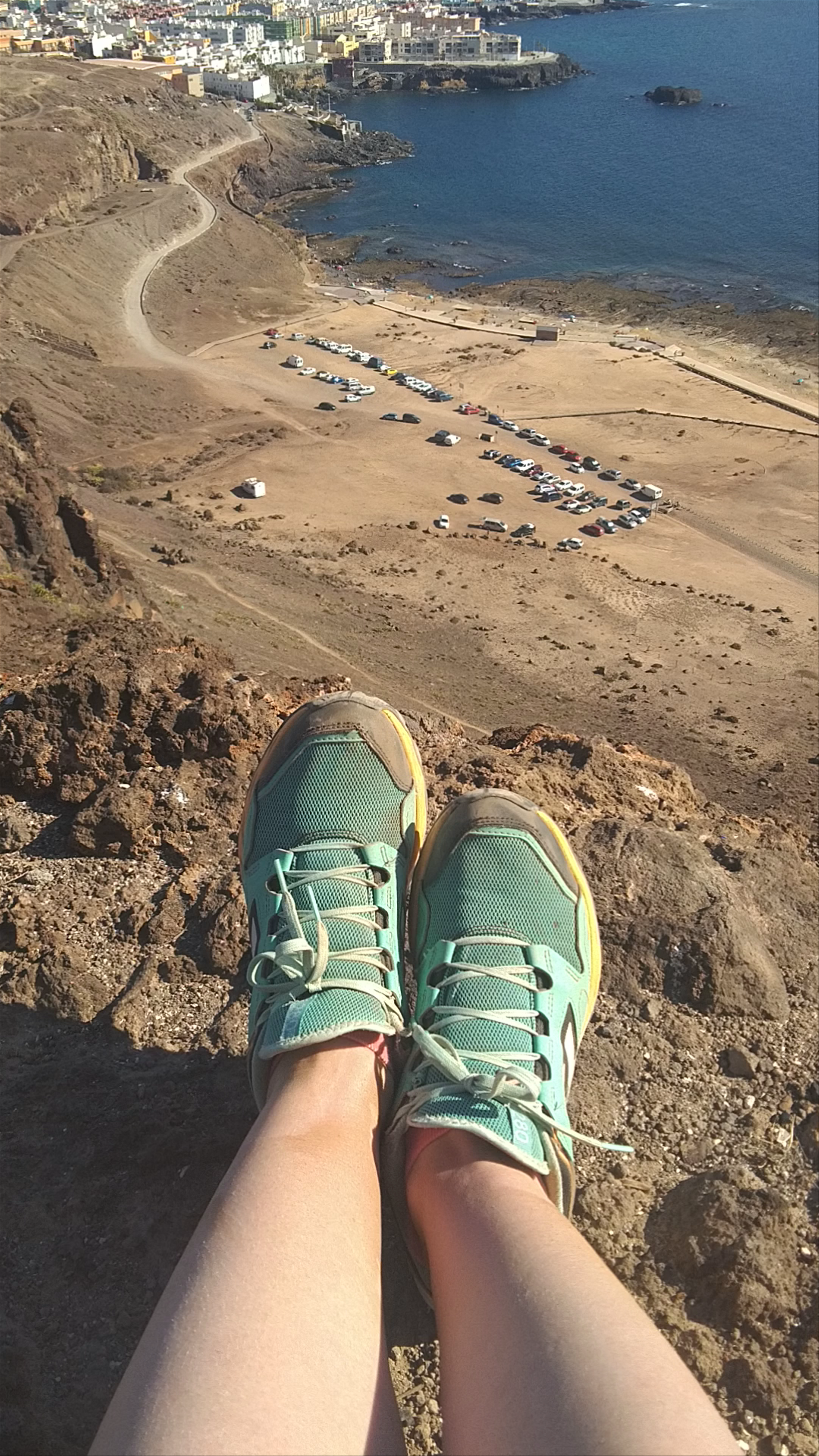 Breathtaking Coastal Views from Mirador de la Cruz, El Confital, Las Palmas de Gran Canaria