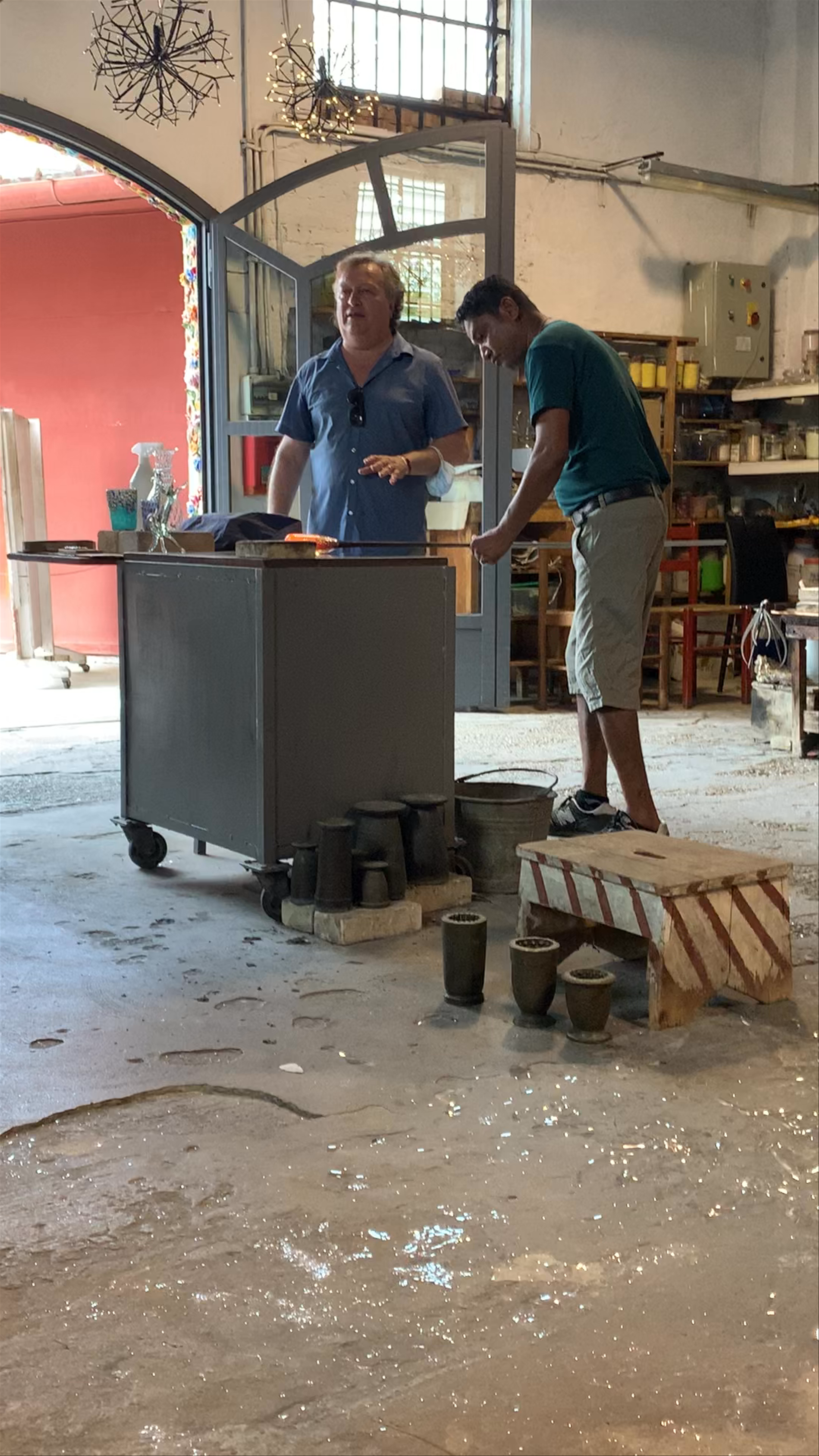 The beginning of it will become a vase