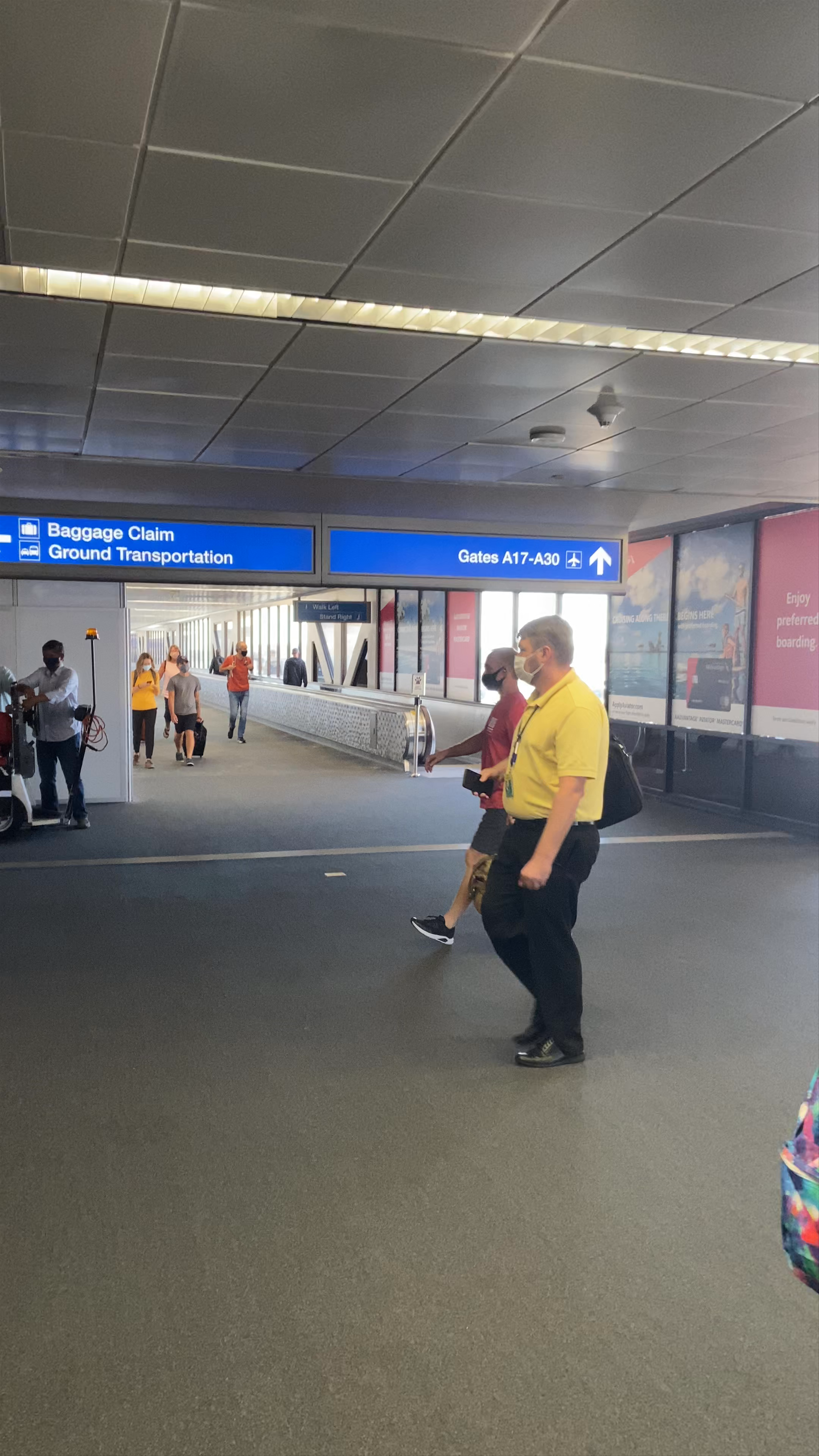 Moving Walkway at Sky Harbor