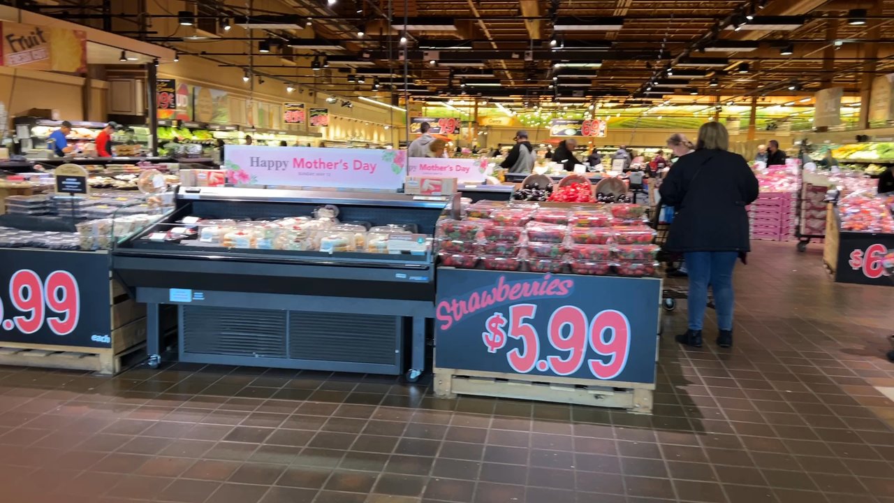 Wegmans - My usual route from entrance to bread - Grocery Near Me - Bridgewater, New Jersey