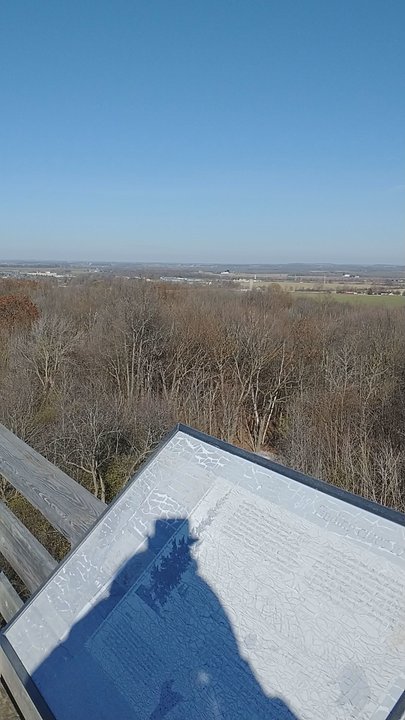 Ledge View Nature Center - View from the top. - Hiking Near Me - Chilton, Wisconsin