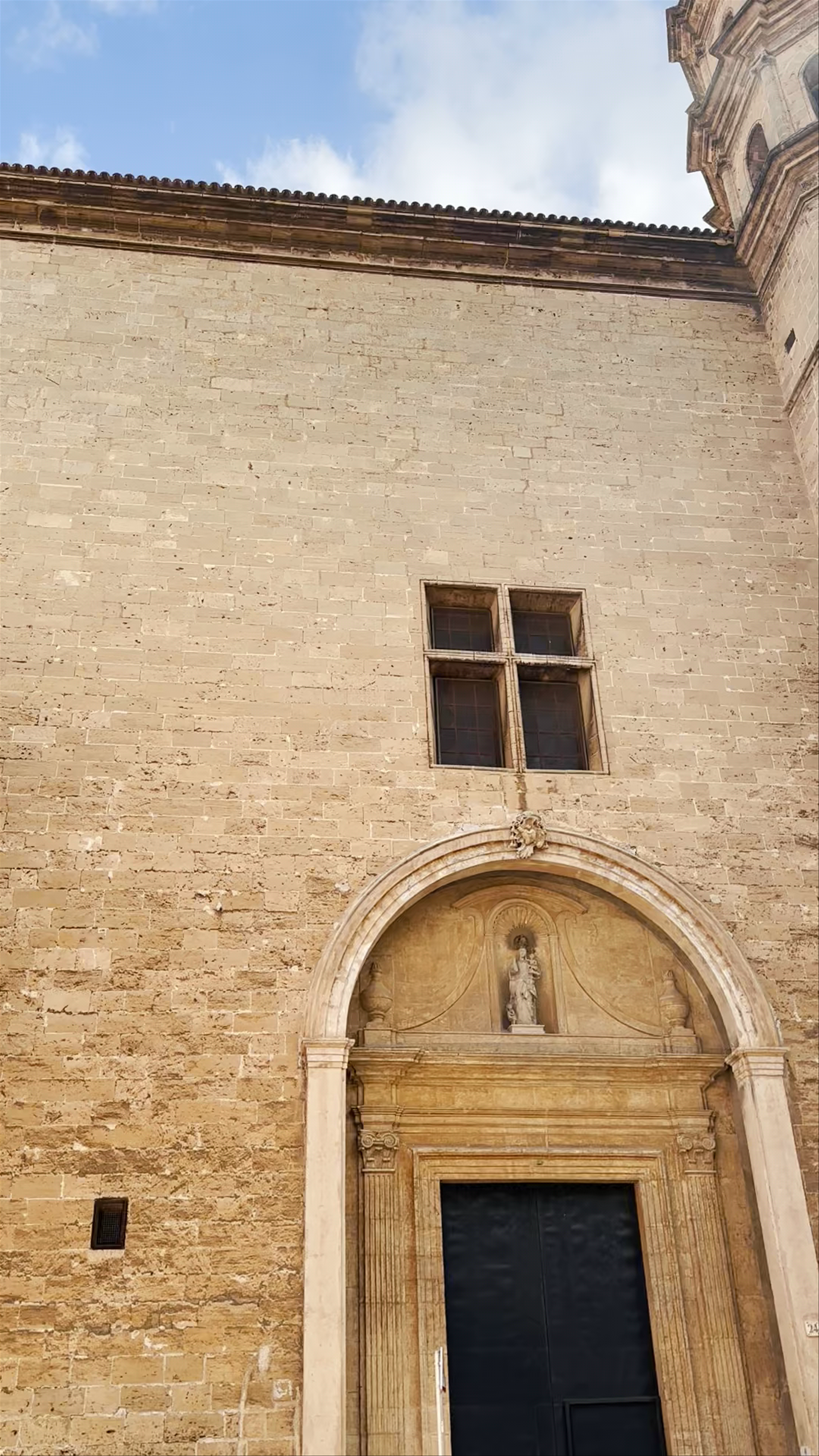 Historic and Serene Walk Around Iglesia de Nuestra Señora del Socorro, Palma