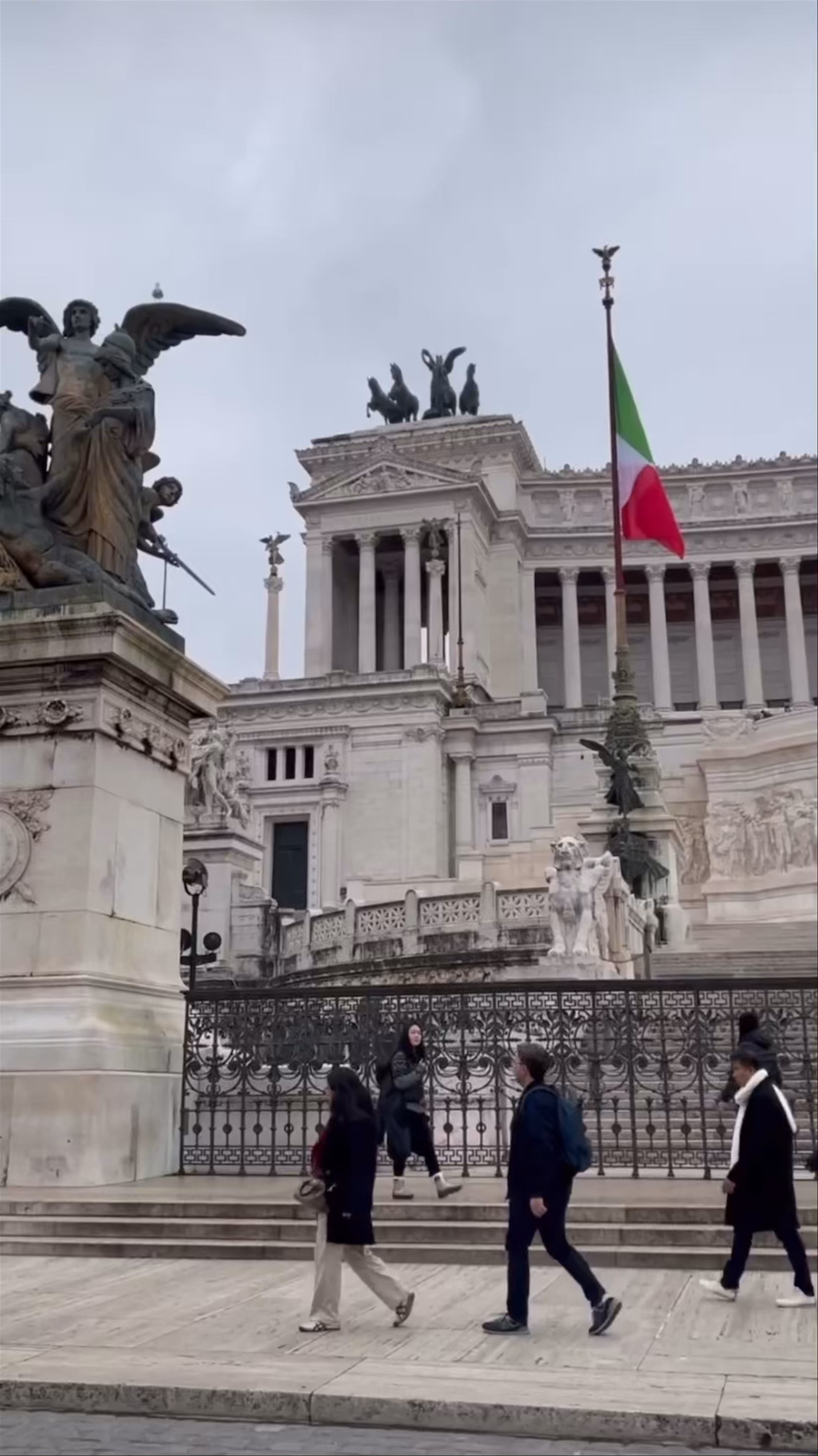 Piazza Venezia and Vittorio Emanuele II Monument in Rome