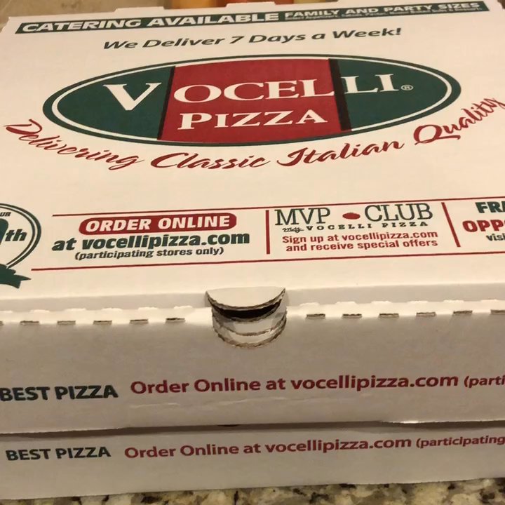 Vocelli Pizza - This pizza was disgusting we couldn't even eat it was hard. - Pizza Near Me - Waldorf, Maryland