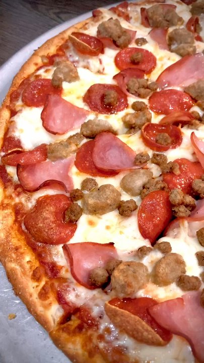Pizza Twist - All-Meat (family size) pizza - Pizza Near Me - Reno, Nevada