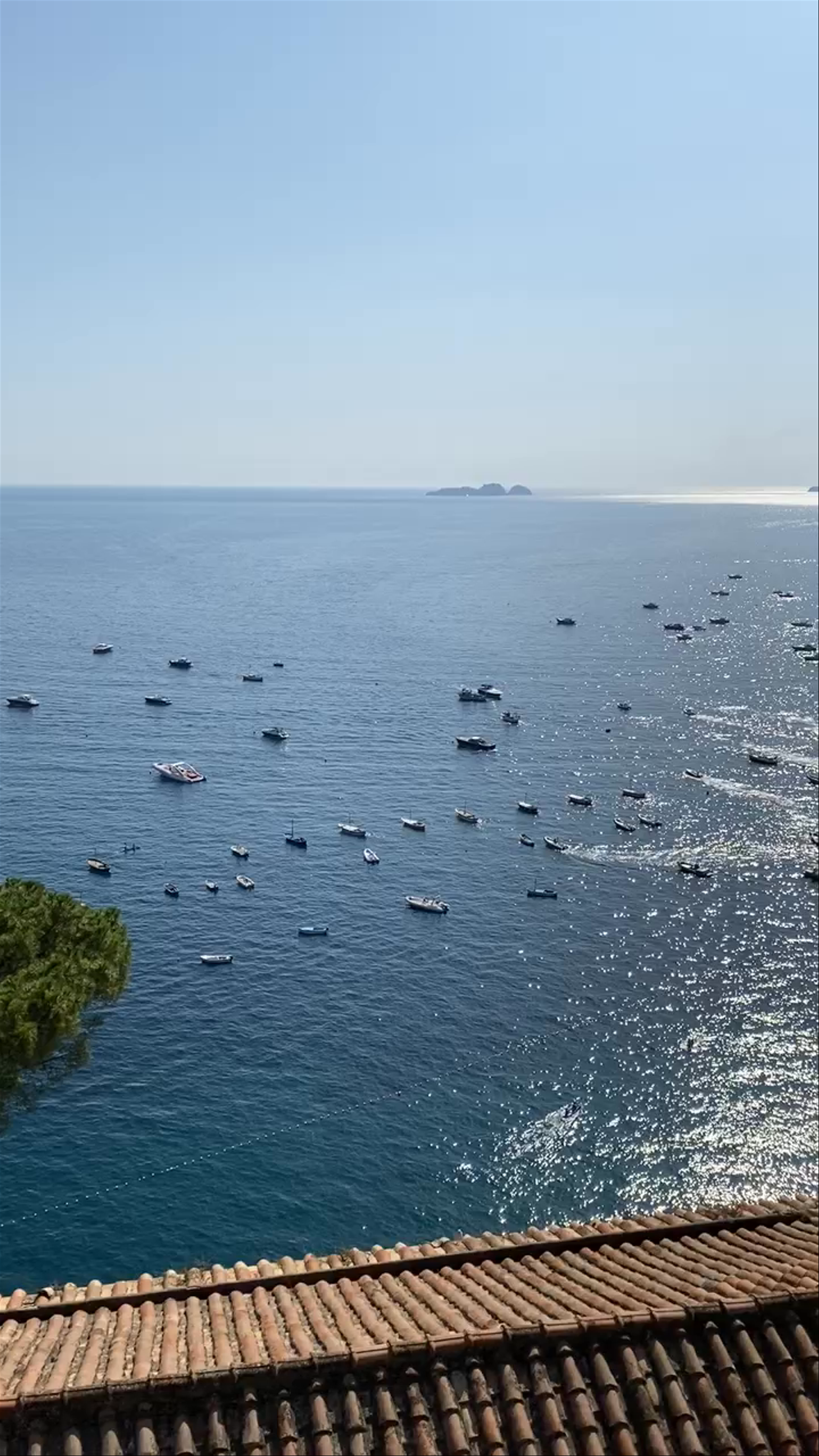 Breathtaking Positano Coastline from Ristorante Bruno