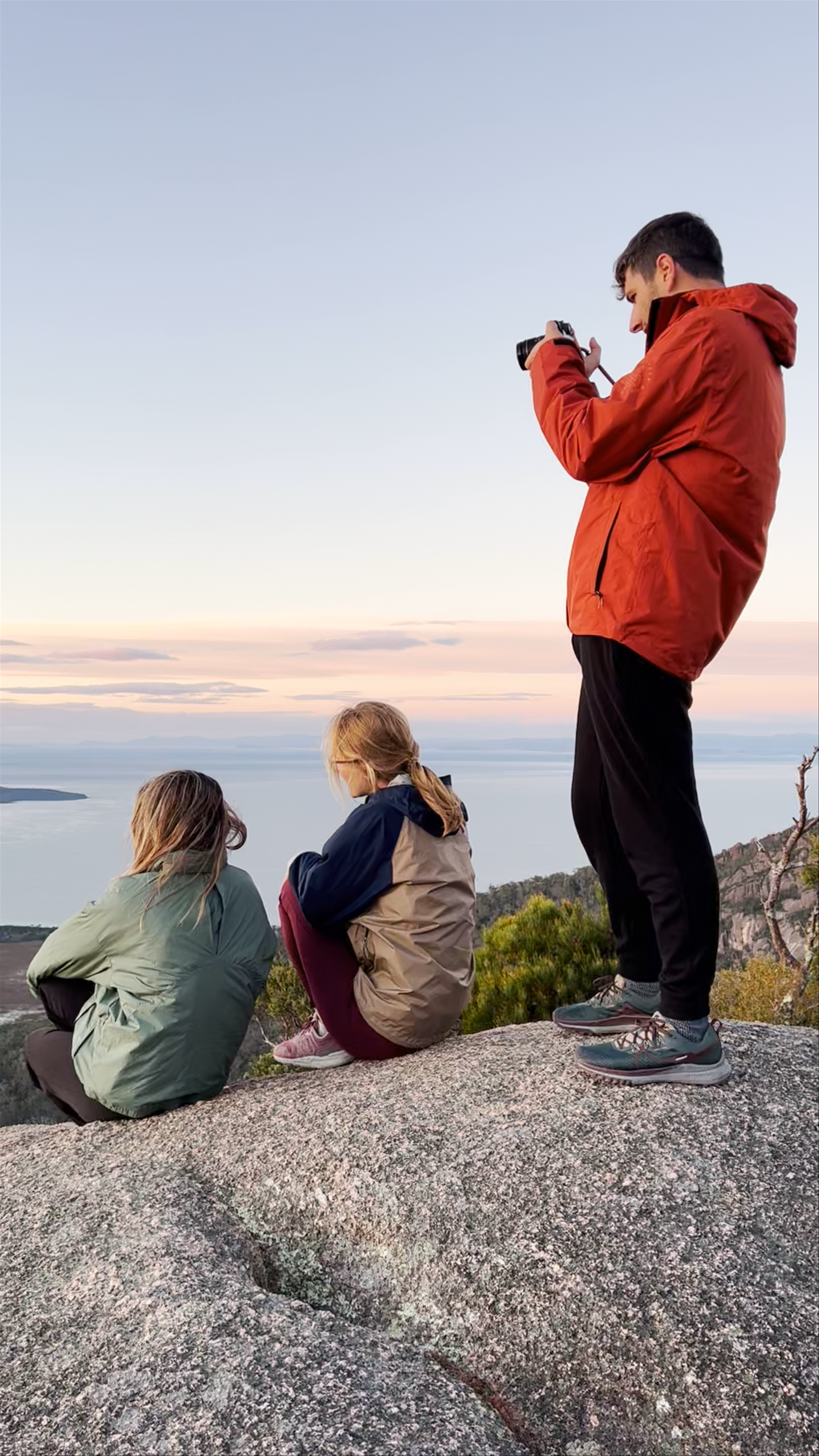 Sunset Views from Mount Amos, Freycinet National Park, Tasmania