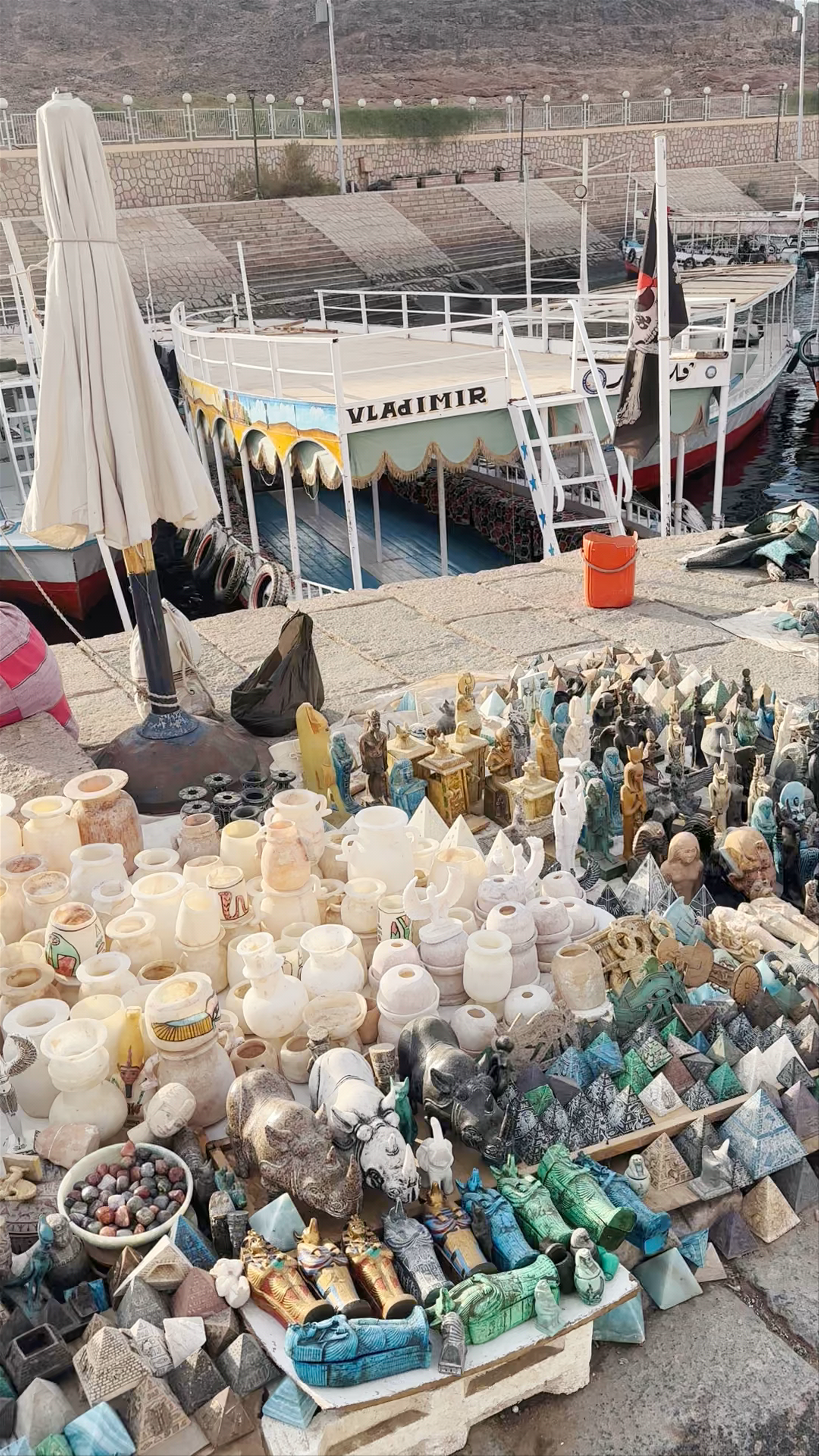 Philae Temple Dock: Timeless Treasures of Aswan’s Riverside Market