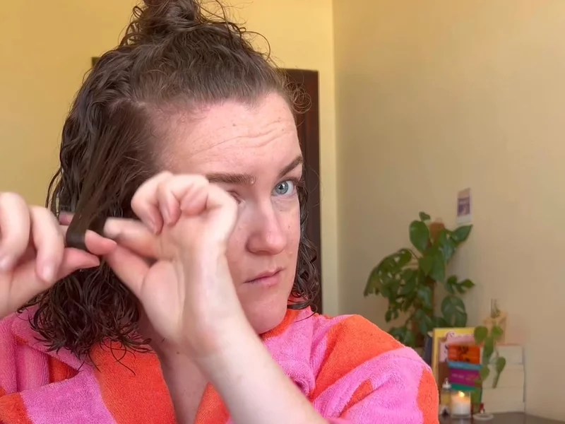 Curly Hair Product Paid Ad