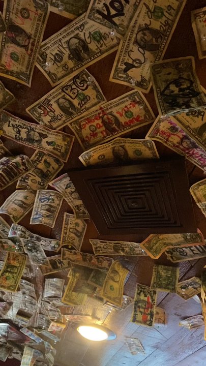 49er Saloon - Bar ceiling - American Near Me - Acton, California