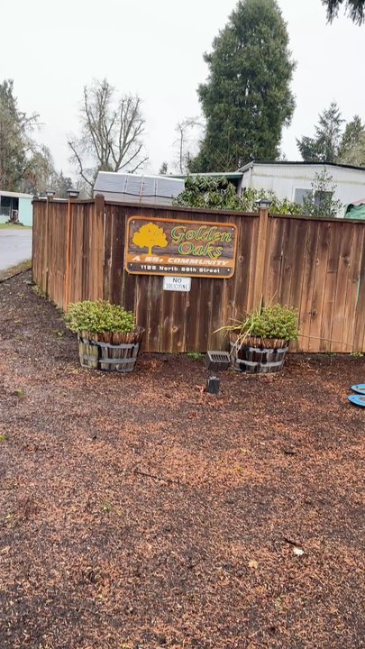Golden Oaks - Slip and slide - Mobile Home Parks Near Me - Springfield, Oregon