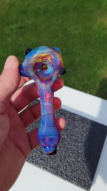 Preview pic of Amber purplicious spoon galaxy accents