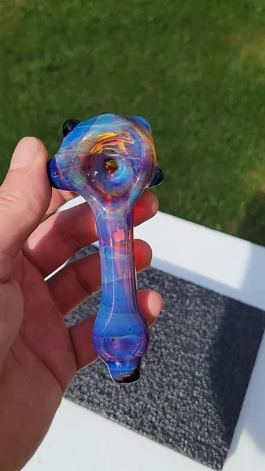 Preview pic of Amber purplicious spoon galaxy accents
