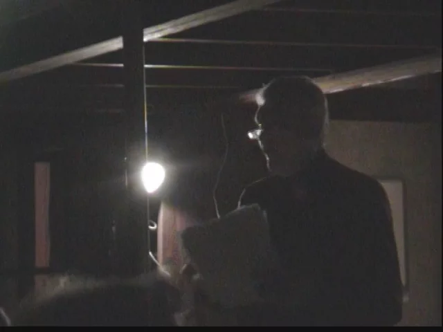 A lecture at the Schindler House by Dieter Bogner