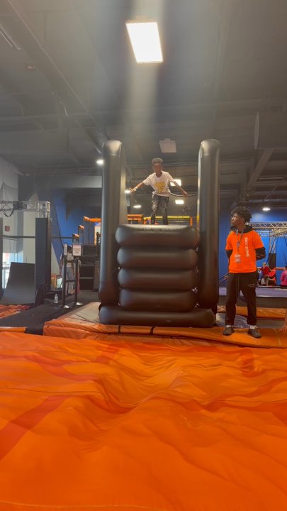 Sky Zone Trampoline Park - Ace jumping ! - Trampoline Parks Near Me - Cerritos, California