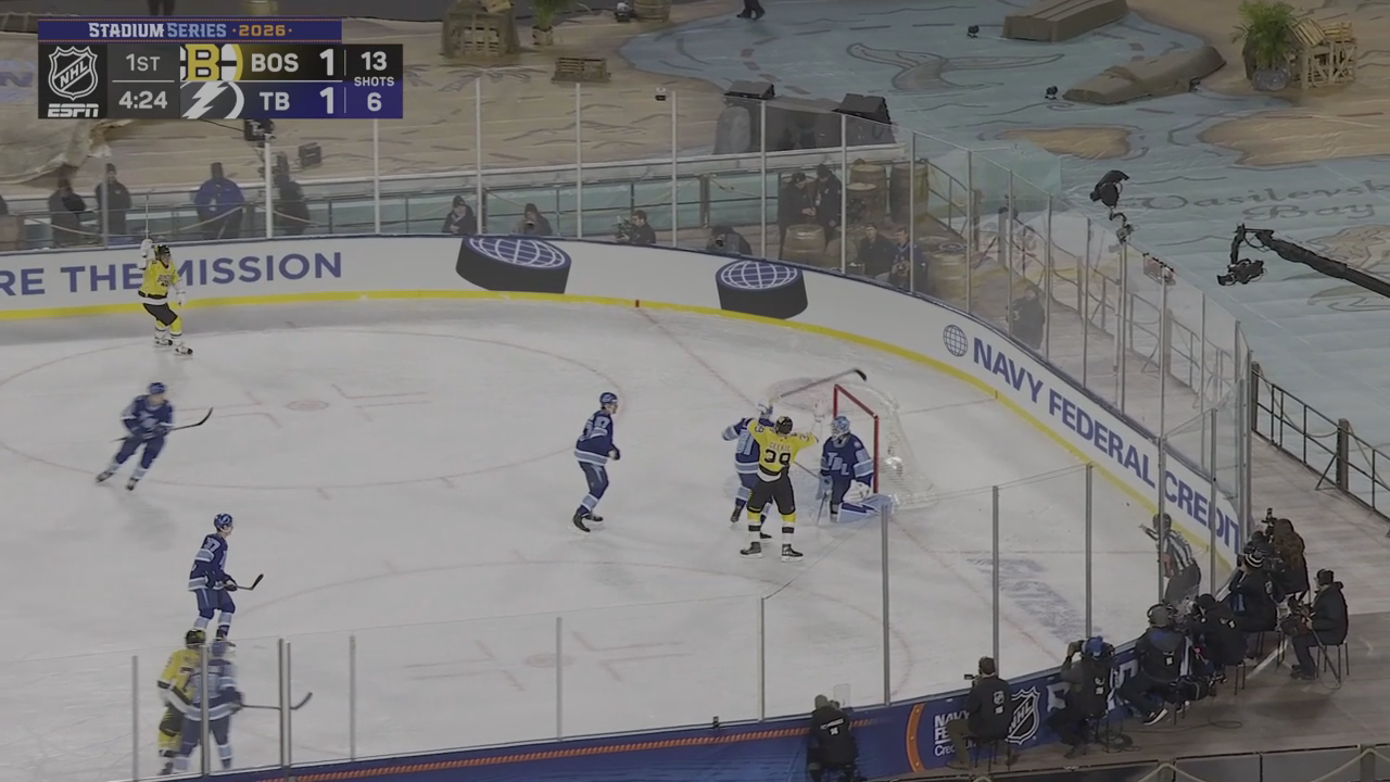 Lightning vs. Bruins — All 10 goals in regulation in 100 seconds · Stadium Series · Feb 1, 2026