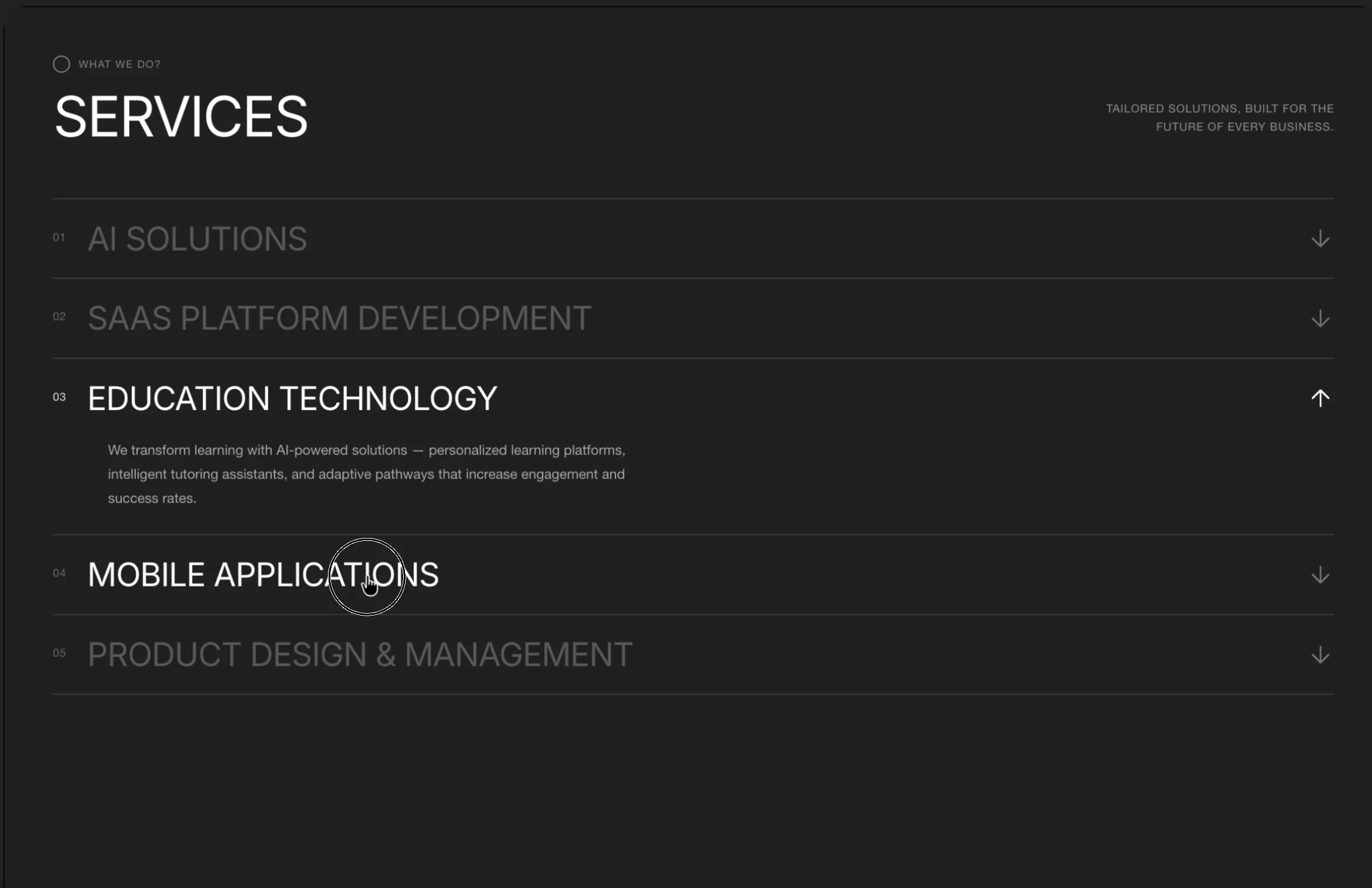 new @Framer component: Services Section