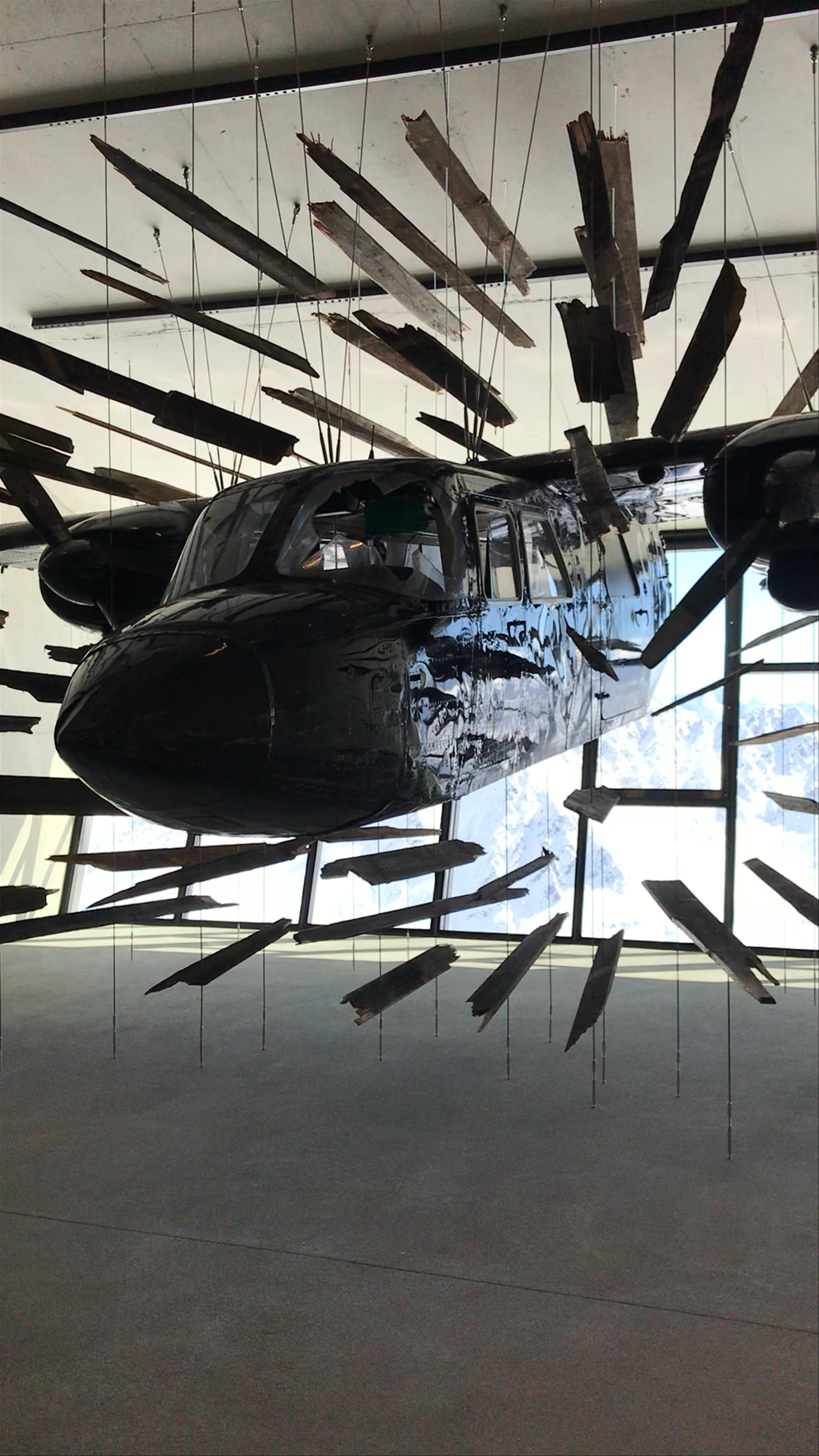 Restaurant Ice Q Art Installation in Sölden, Austria