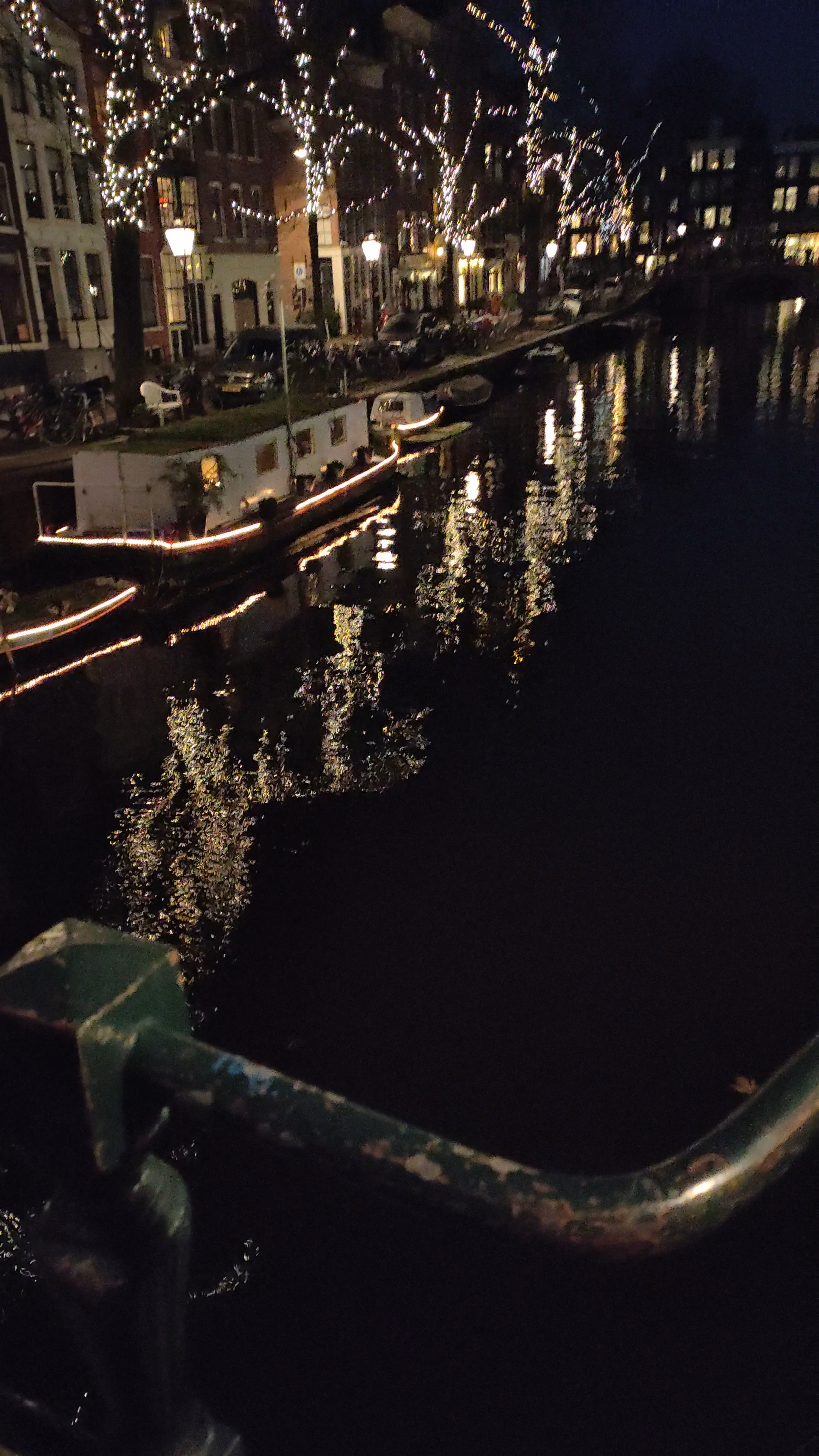 Enchanting Night Canals of Amsterdam