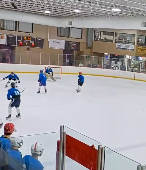 Chase McCoy's Goal | Ice Rays NAHL Main Camp Gold Game
