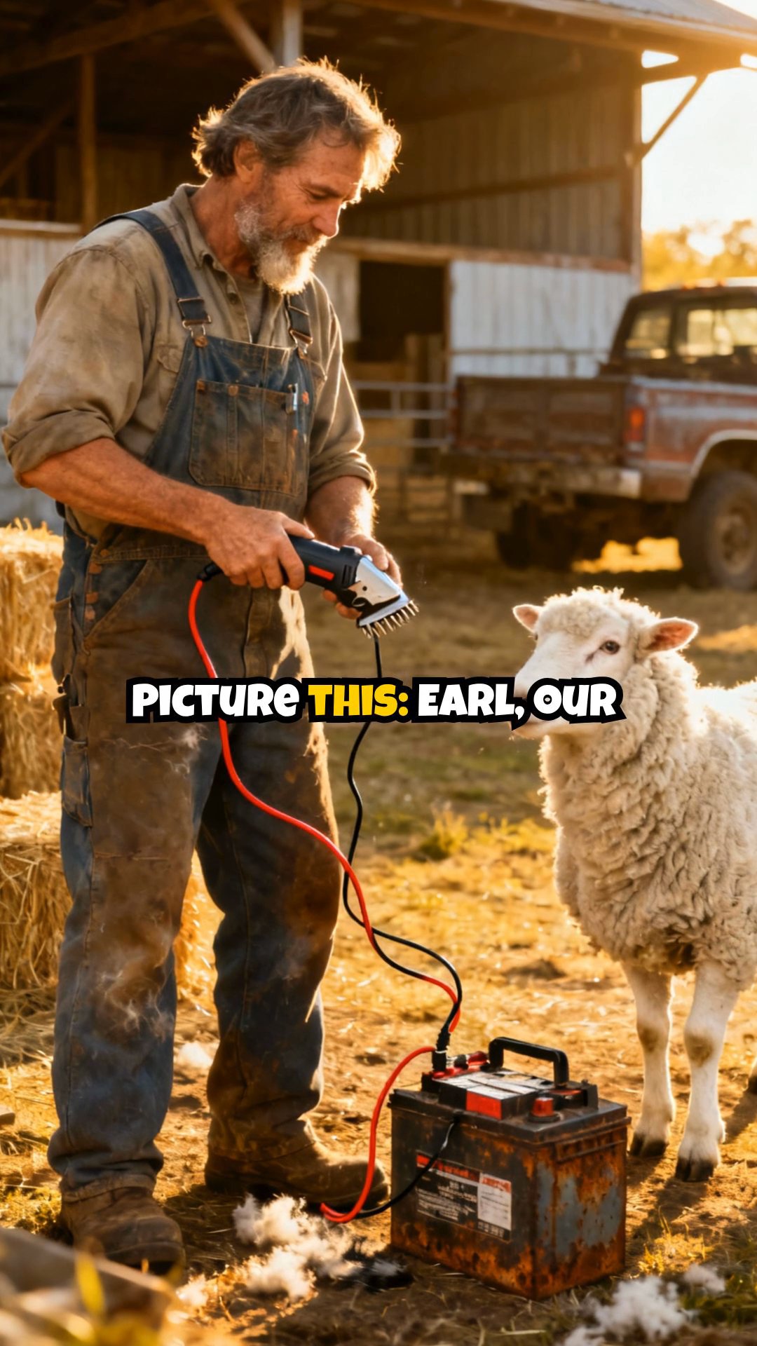 Earl's Woolly Disaster: Sheep Shearing Gone Wrong