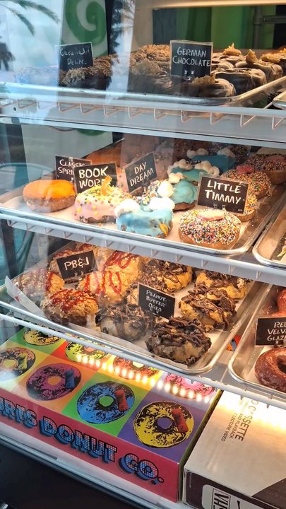 Hurts Donut - Donut showcase  So many to choose from - Donuts Near Me - Plantation, Florida