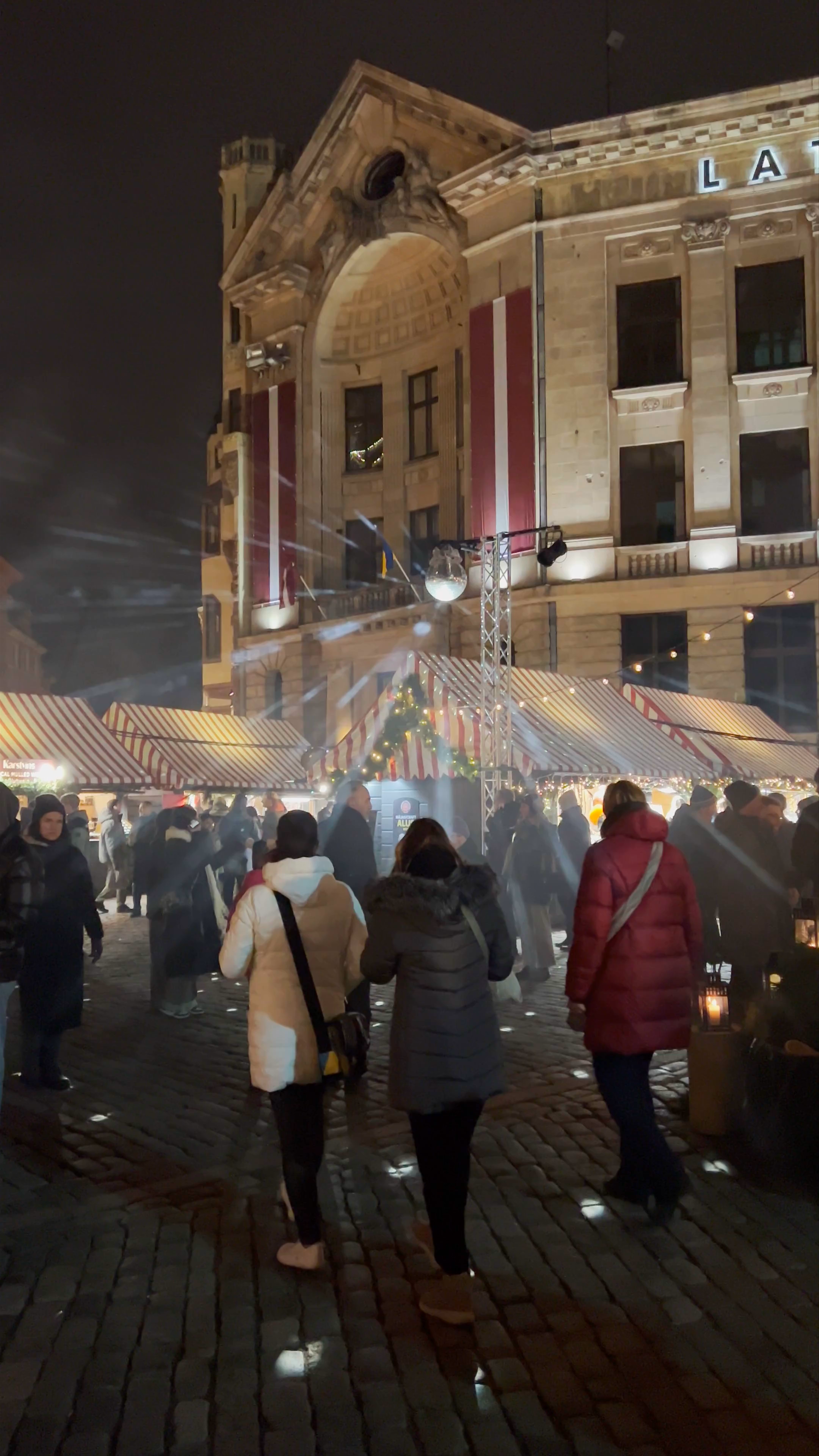 Riga Christmas Market: Festive Magic Under Winter Night Skies