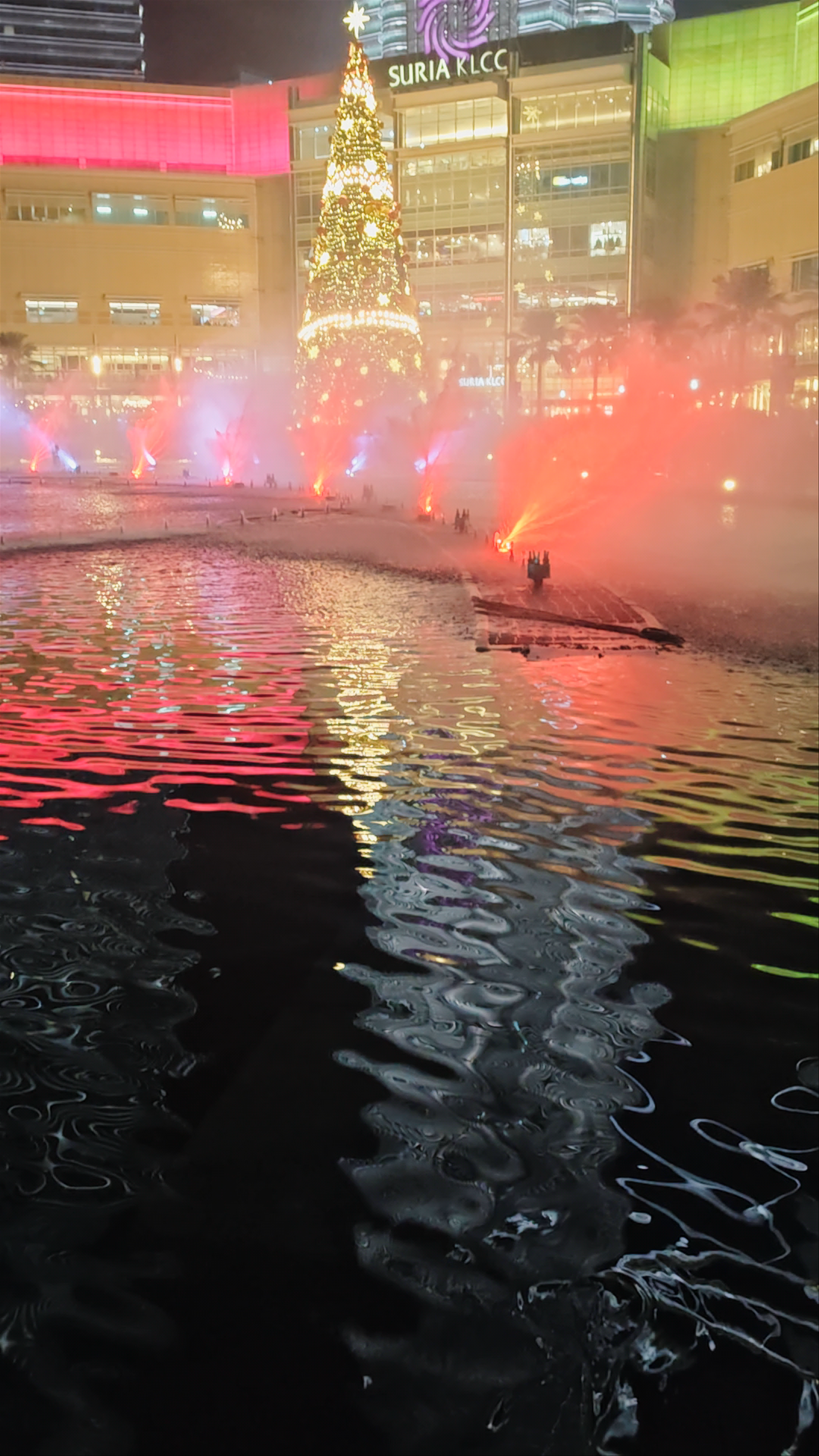 Symphony Lake Water Show at KLCC, Kuala Lumpur
