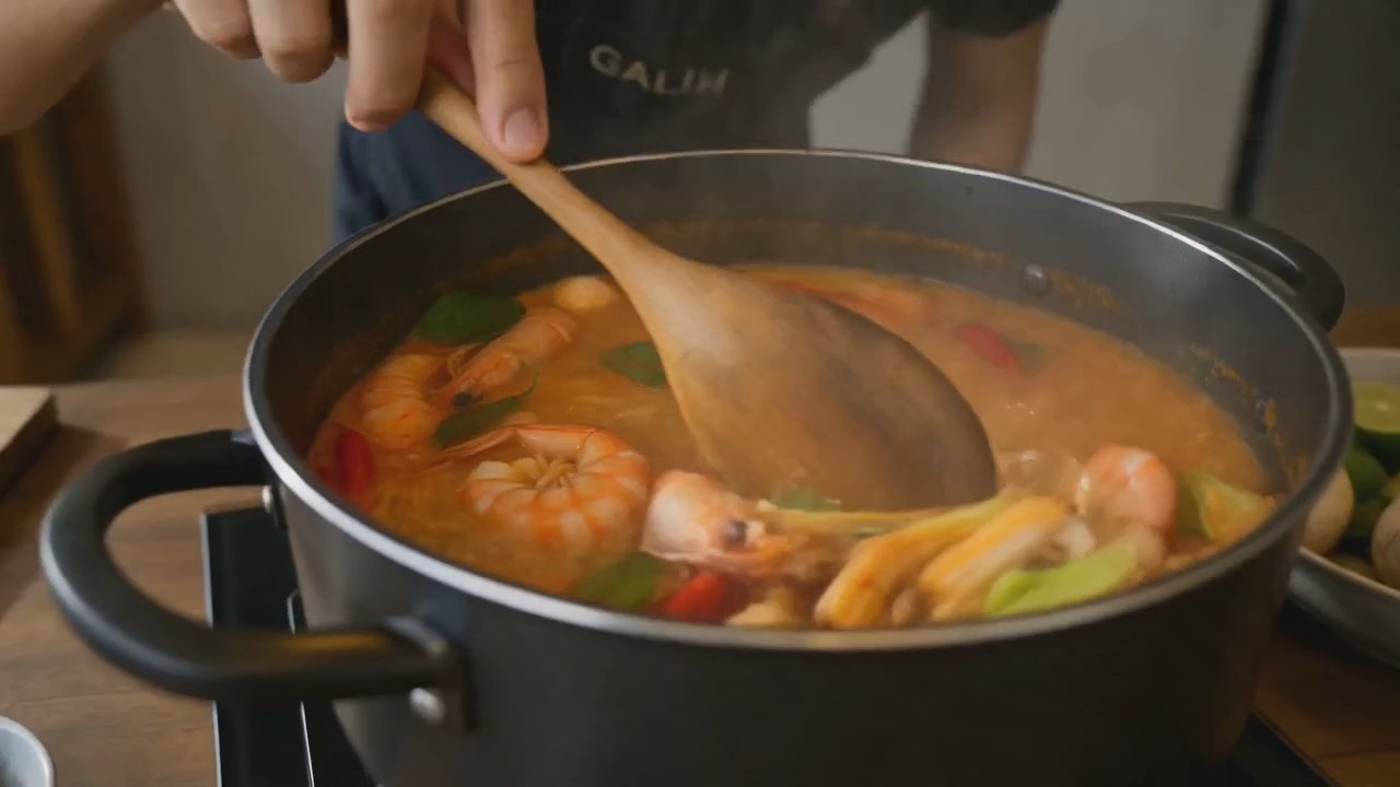 Cooking Tomyam