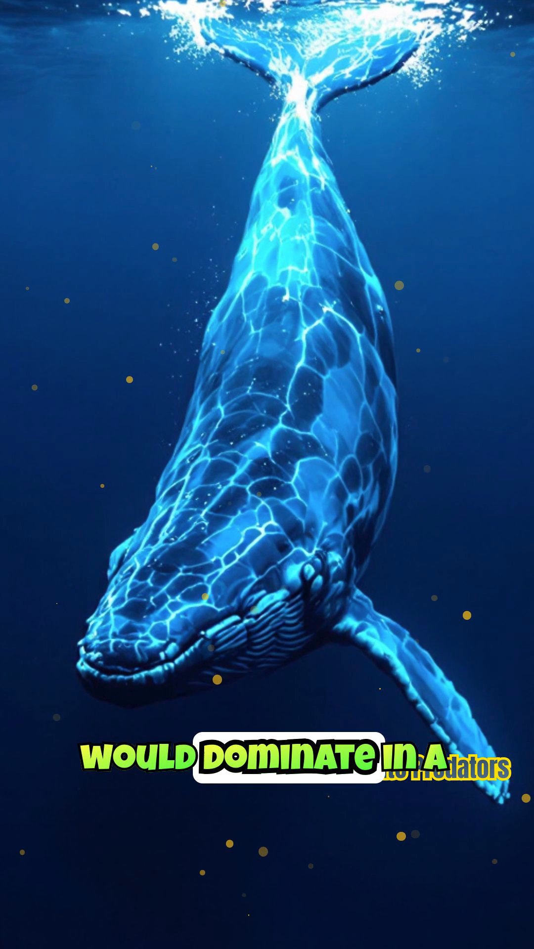 Clash of Ocean Titans: Blue Whale vs. Giant Squid