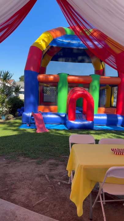 Jump 4 Fun - Huge Bounce house! We loved it for our sons 1st Birthday - Bounce House Rentals Near Me - Anaheim, California