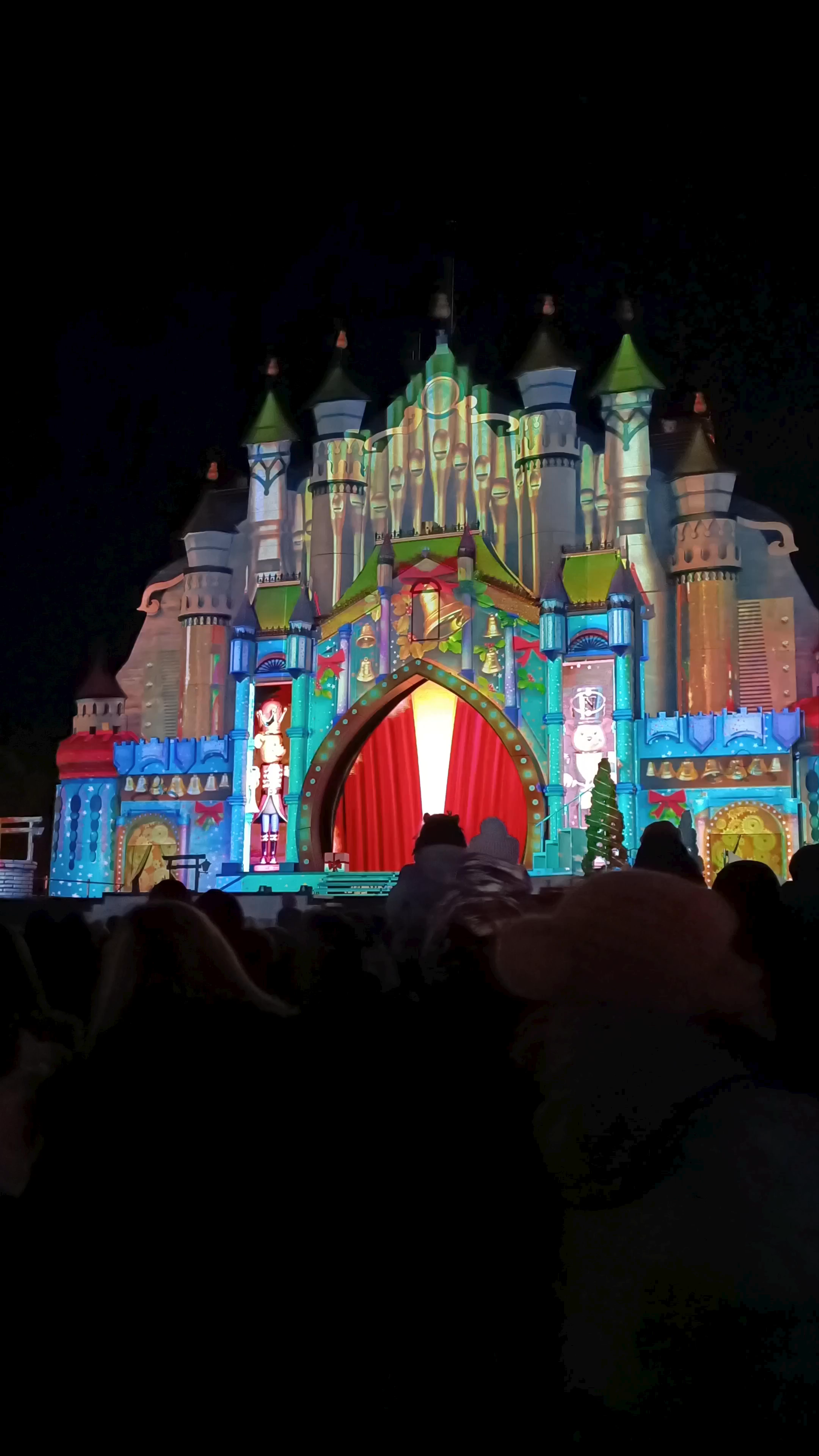 Puerta Magica Magicas Navidades Holiday Light Show in Torrejón de Ardoz, Spain