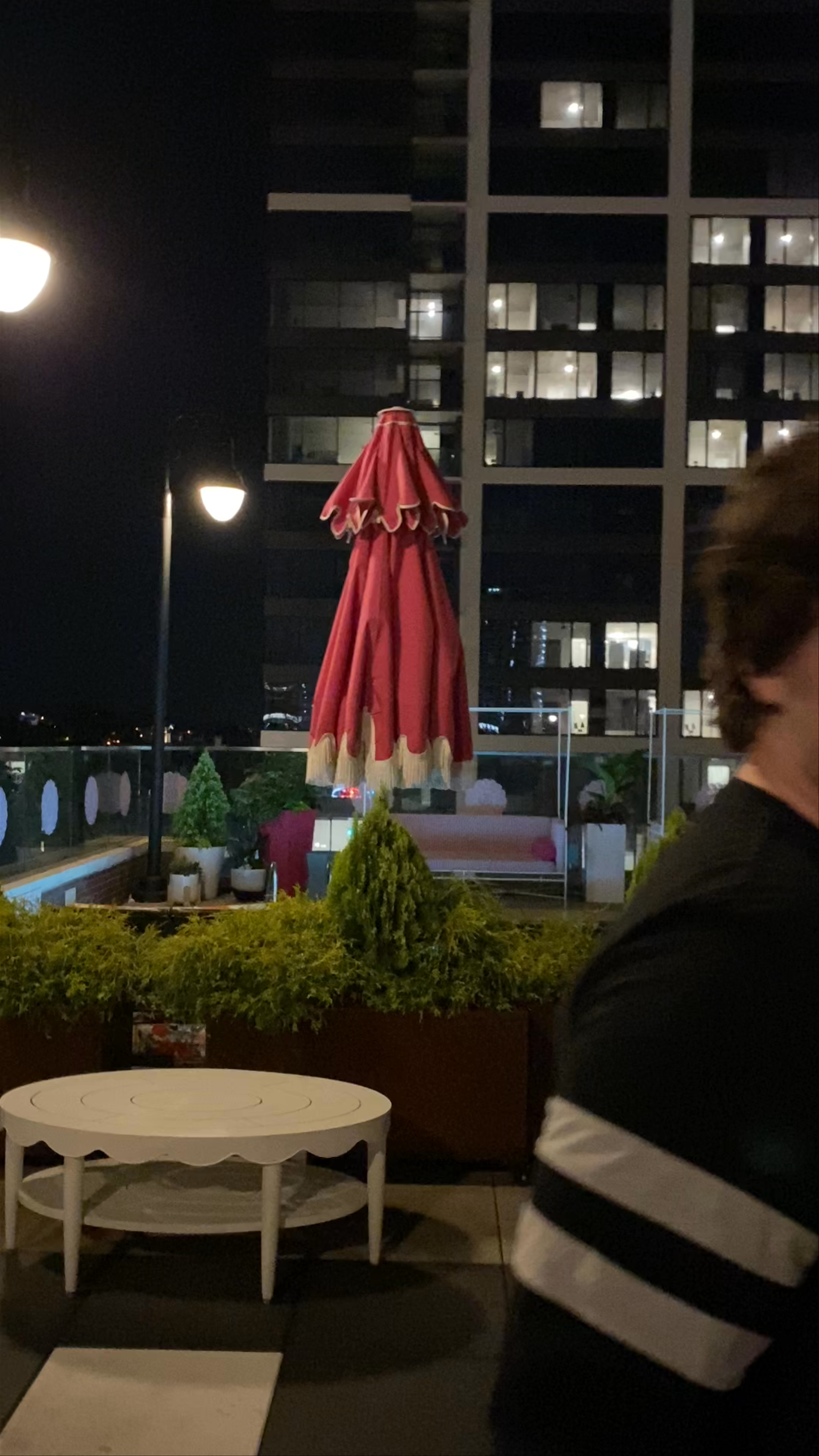 White Limozeen Pool Deck