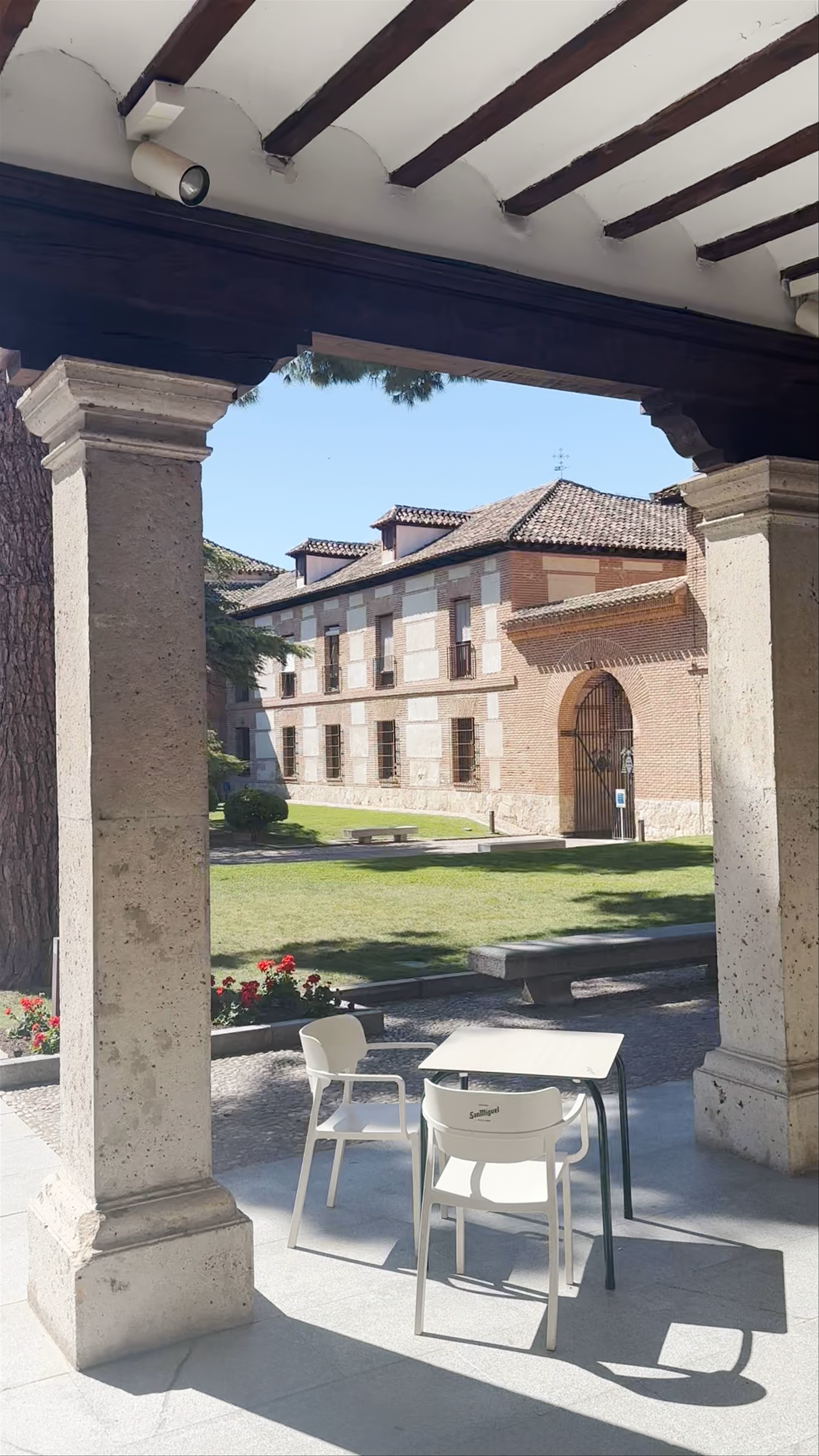 Springtime Serenity at Universidad de Alcalá, Plaza de San Diego