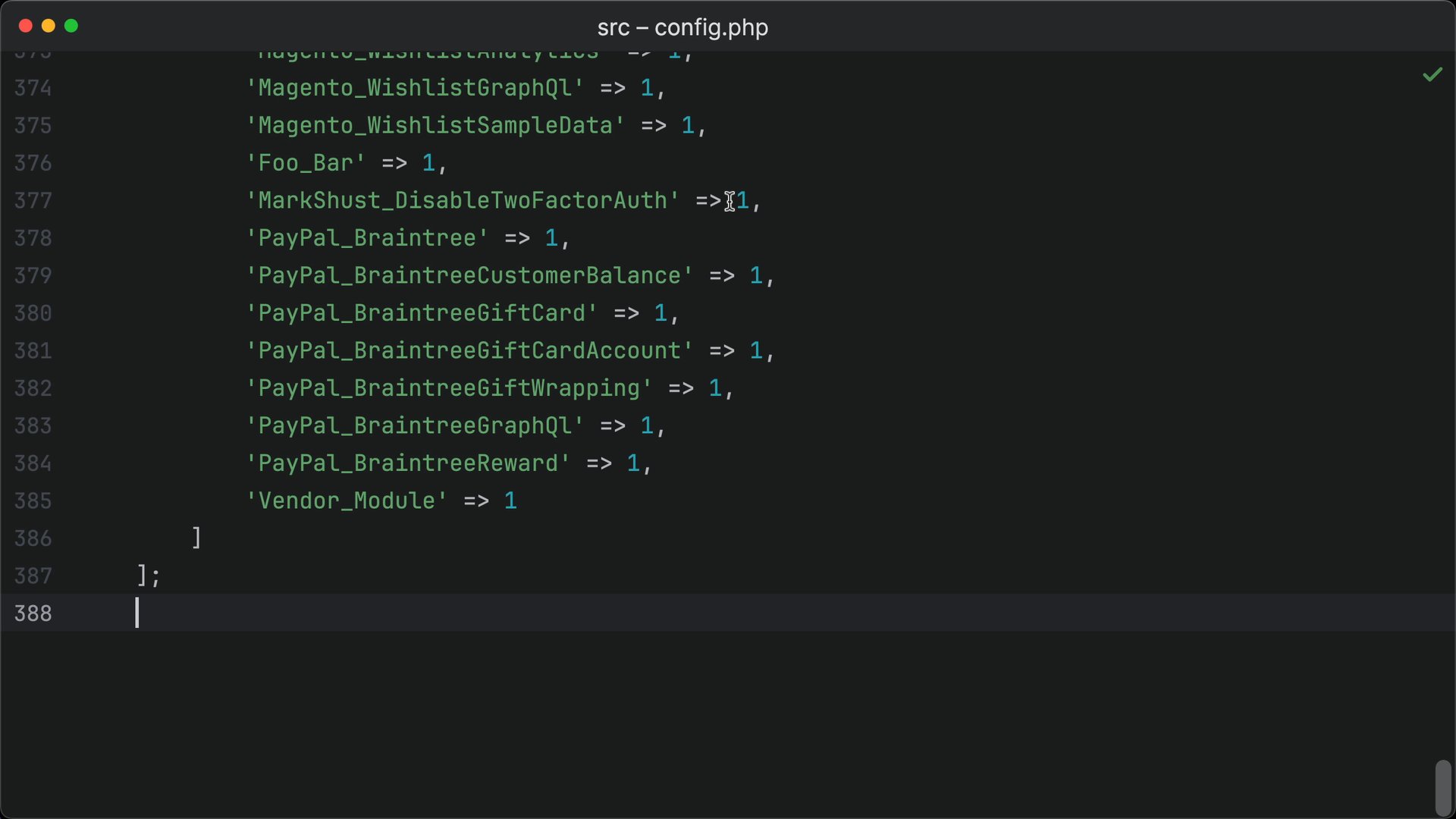 Activate modules with the CLI in Magento