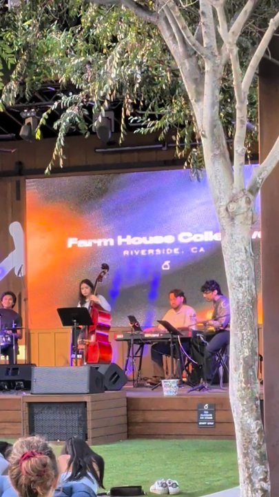 Farm House Collective - Jazz Night - Quartet playing an arrangement of a Duke Ellington  standard - Shopping Centers Near Me - Riverside, California