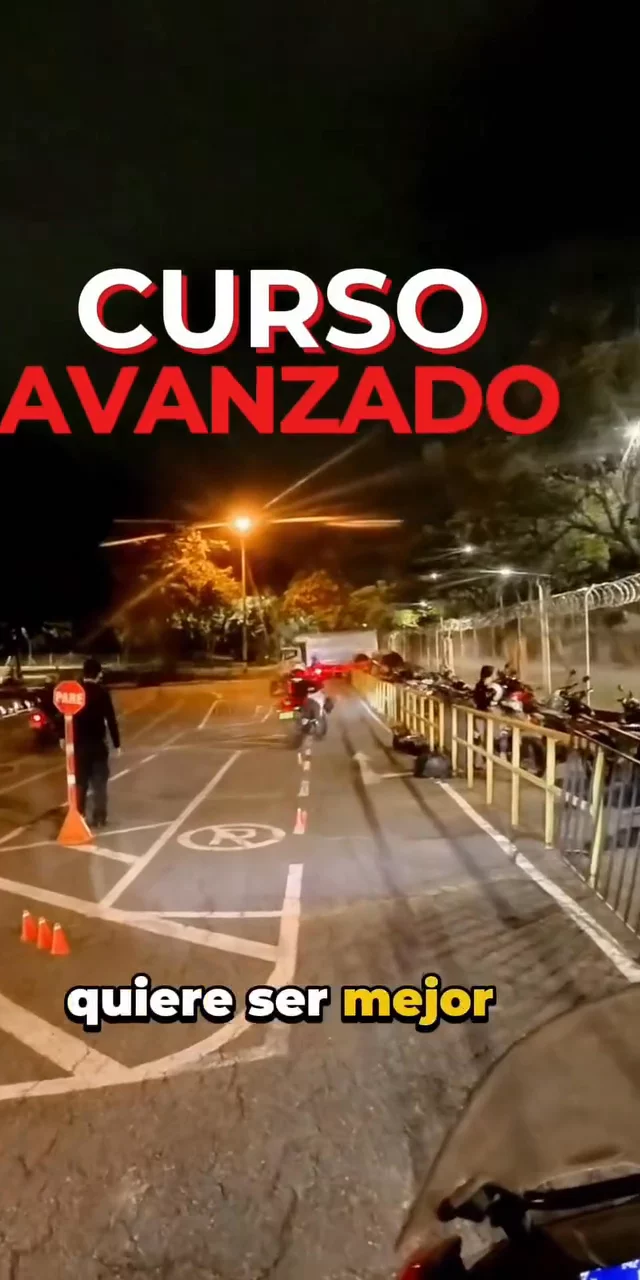 Curso avanzado de moto GRATIS en Medellín