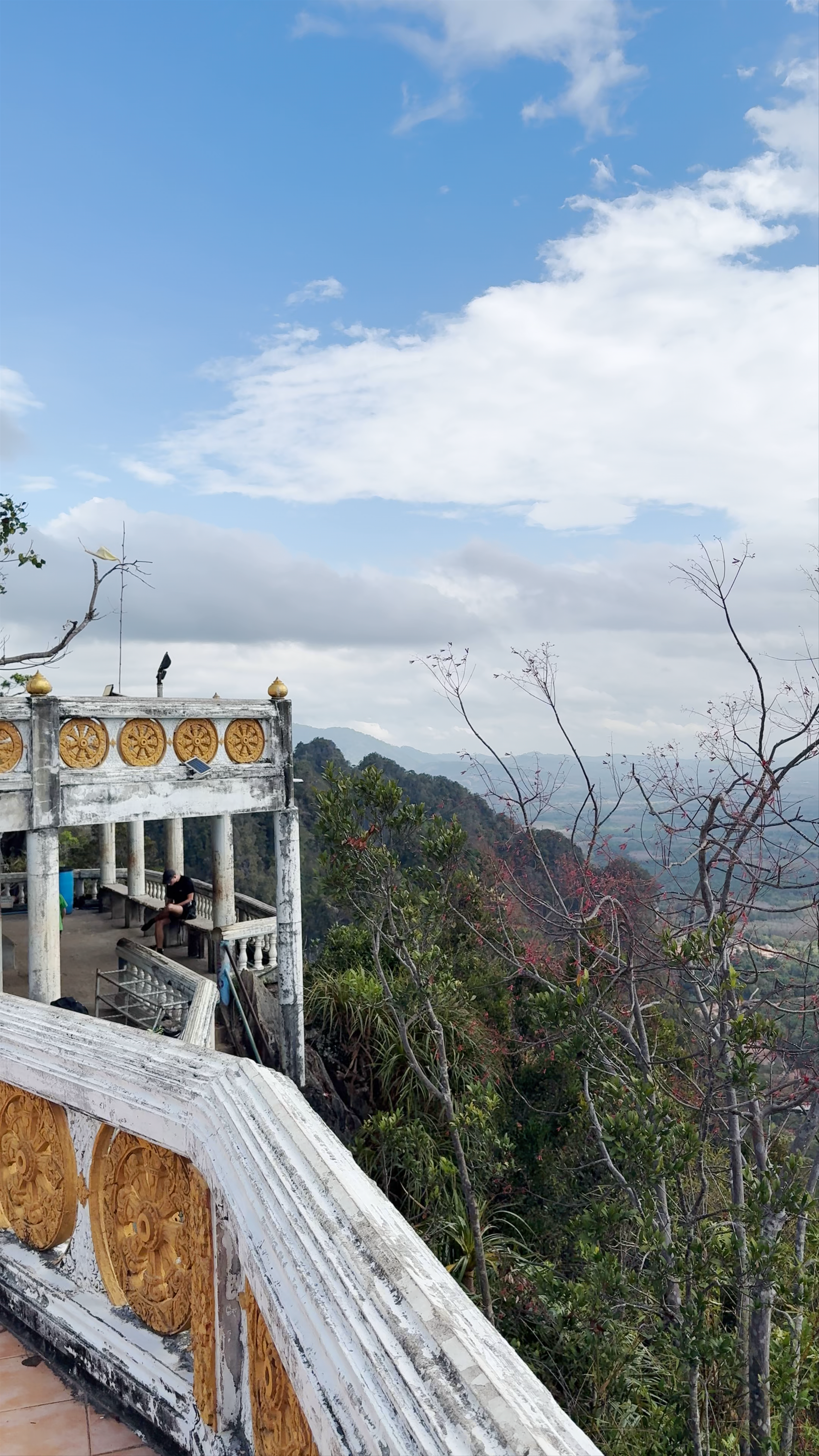 Breathtaking Panorama from Tiger Cave Temple Viewpoint, Krabi Noi