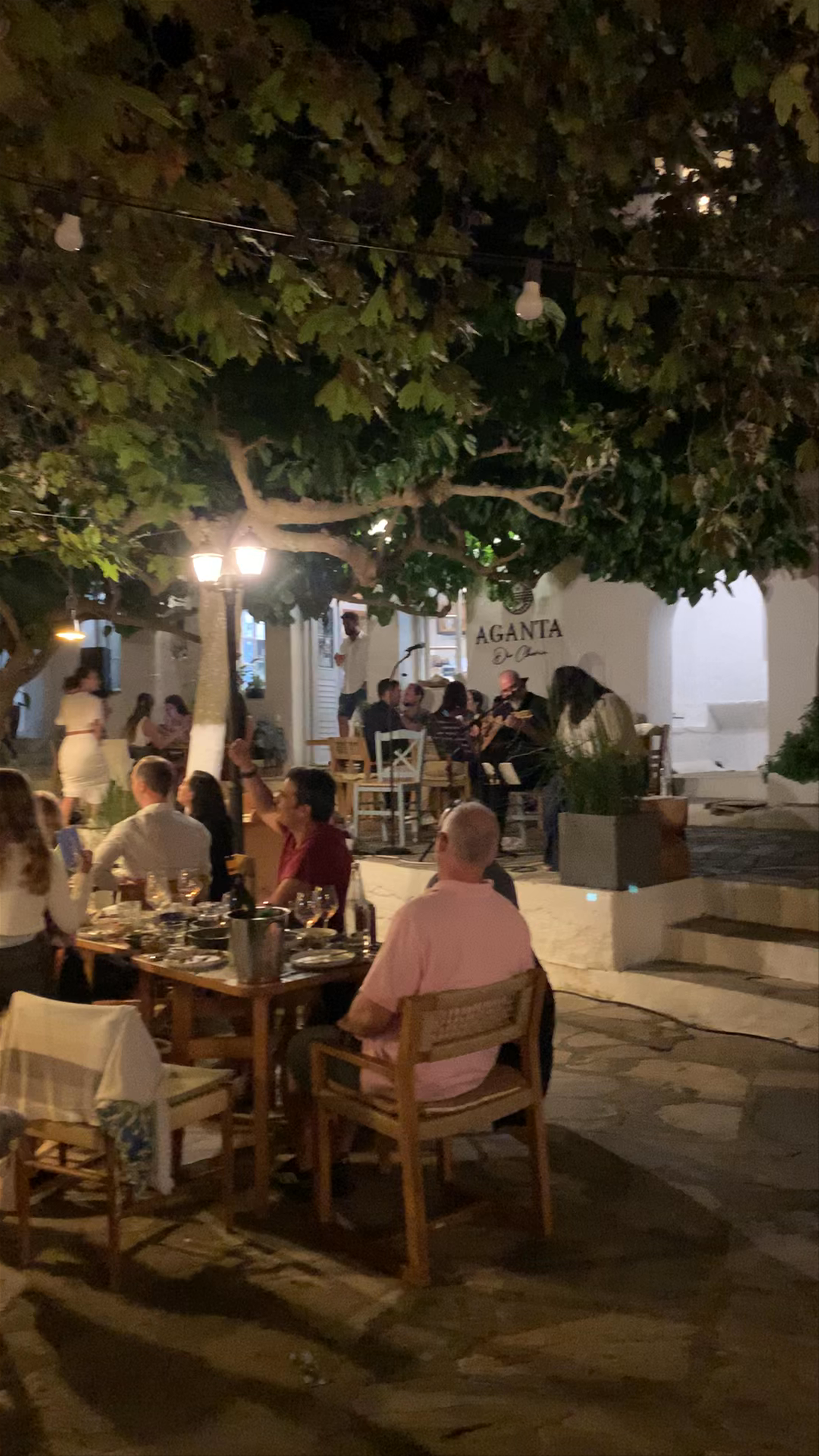AGANTA: Magical Night Dining in Dio Choria, Tinos, Greece