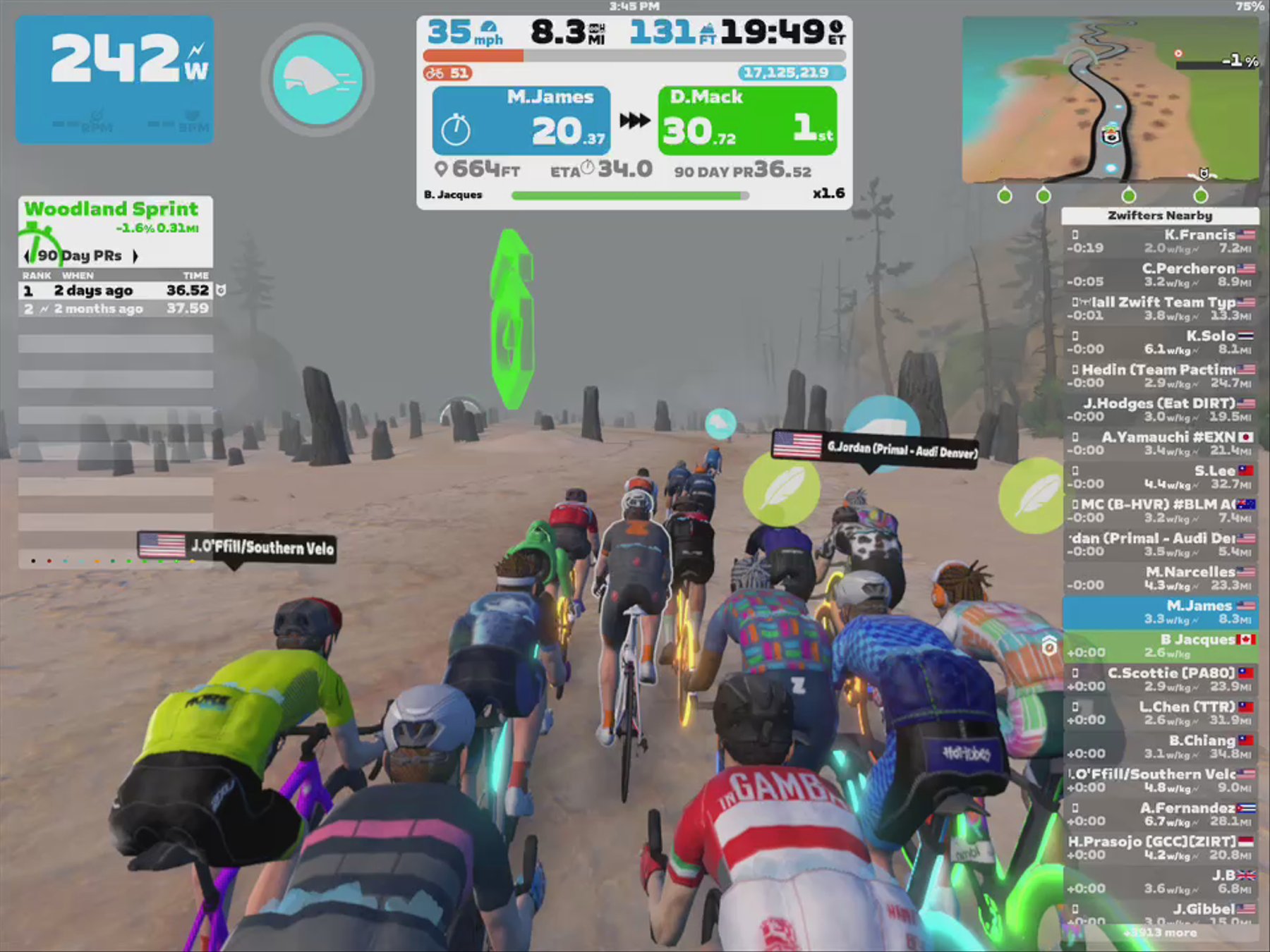Zwift - Pacer Group Ride: The Big Ring in Watopia with Jacques