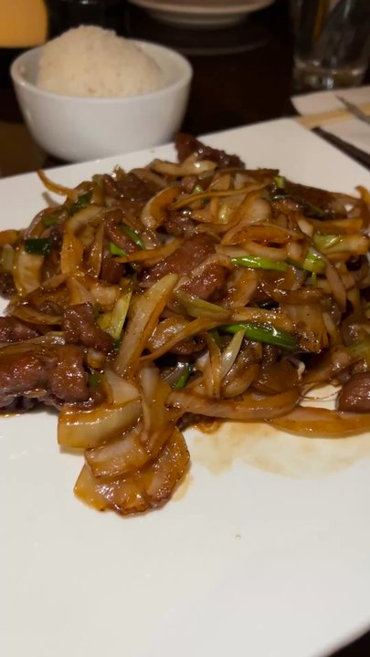 Den Asian Bistro - Mongolian Beef - Asian Fusion Near Me - Dyer, Indiana